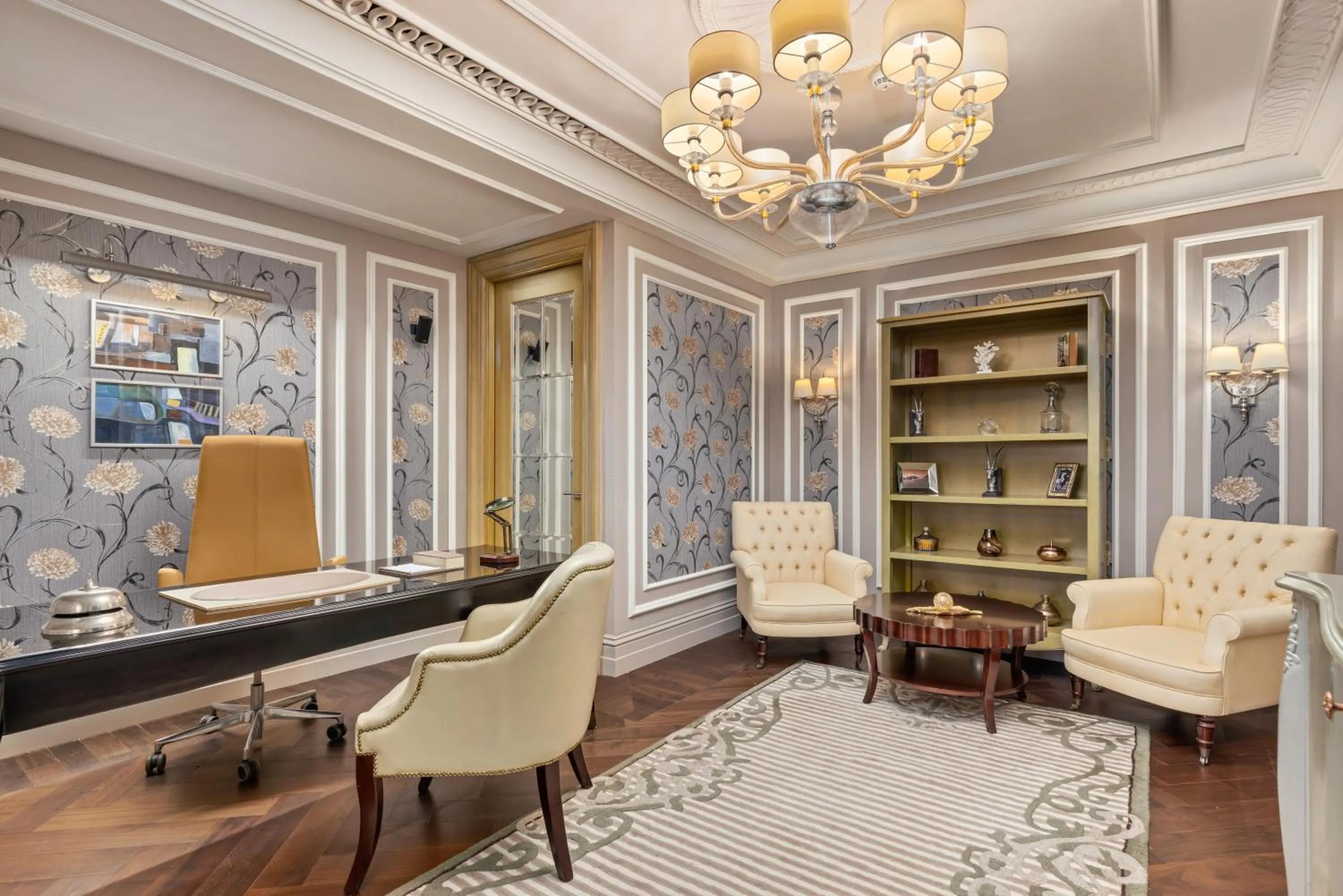 Seating area in Al Habtoor Palace - Preferred Hotels & Resorts