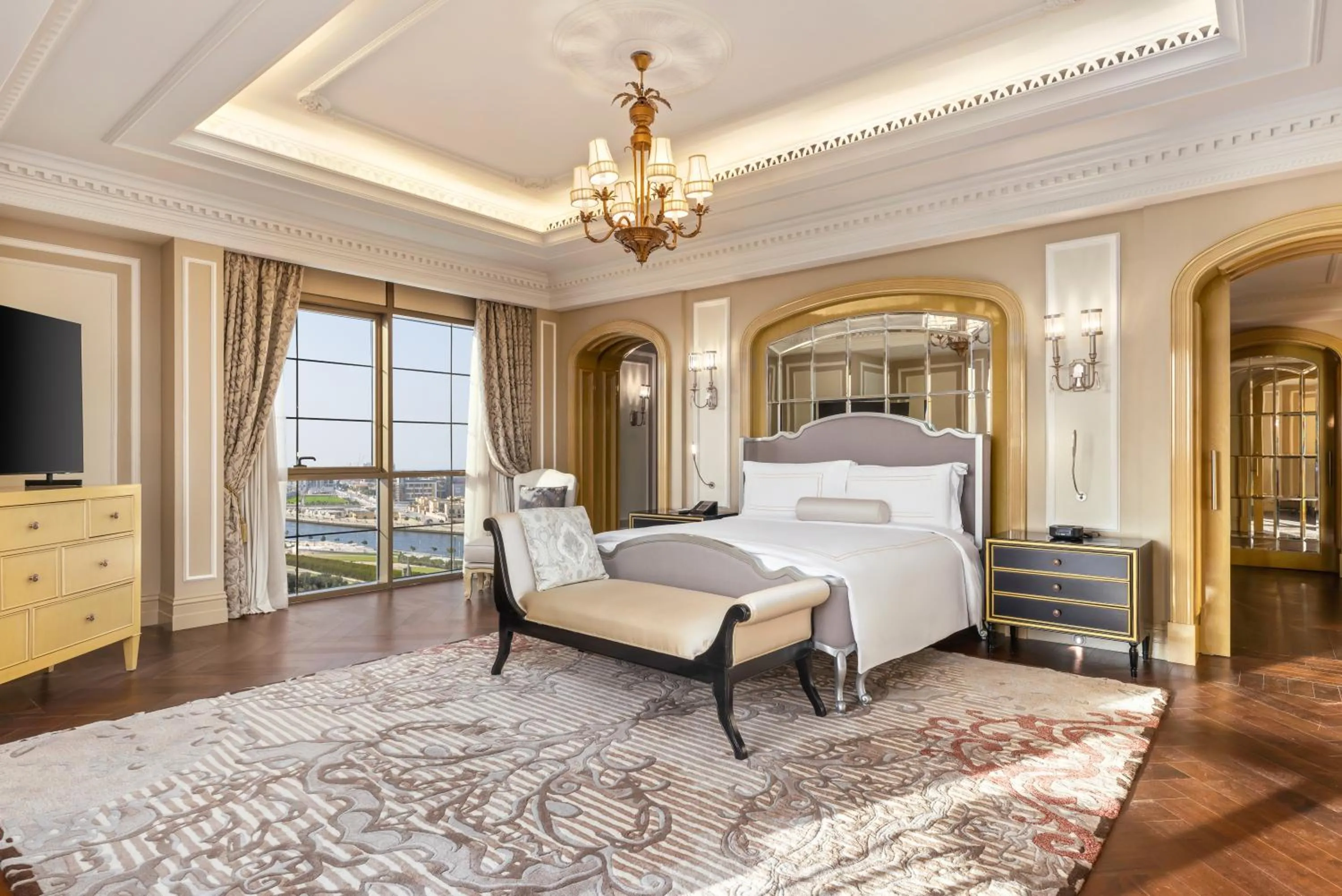 Bed in Al Habtoor Palace - Preferred Hotels & Resorts