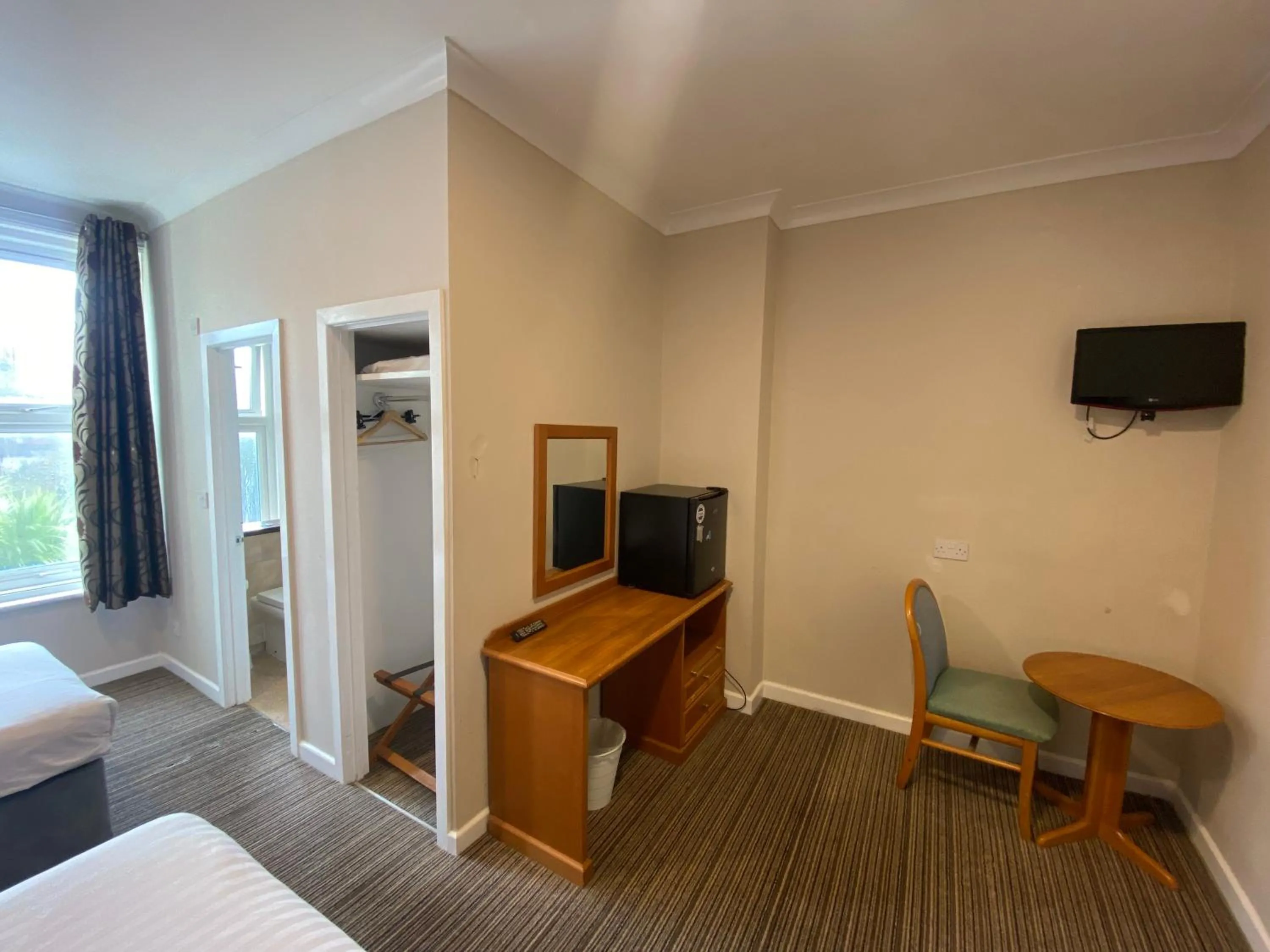 Bed in Durley Chine Hotel