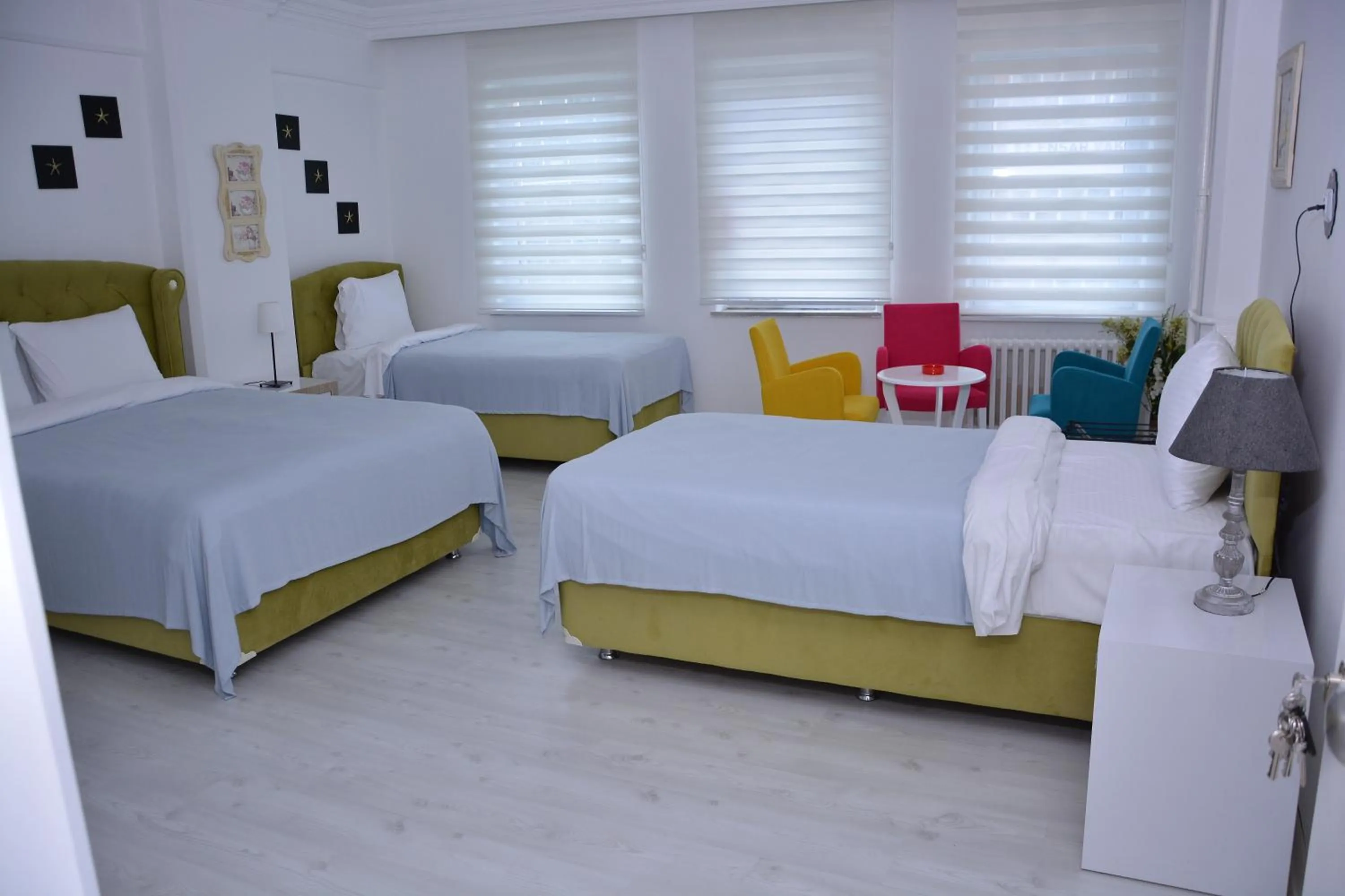 Bed in Bilge Suite Hotel