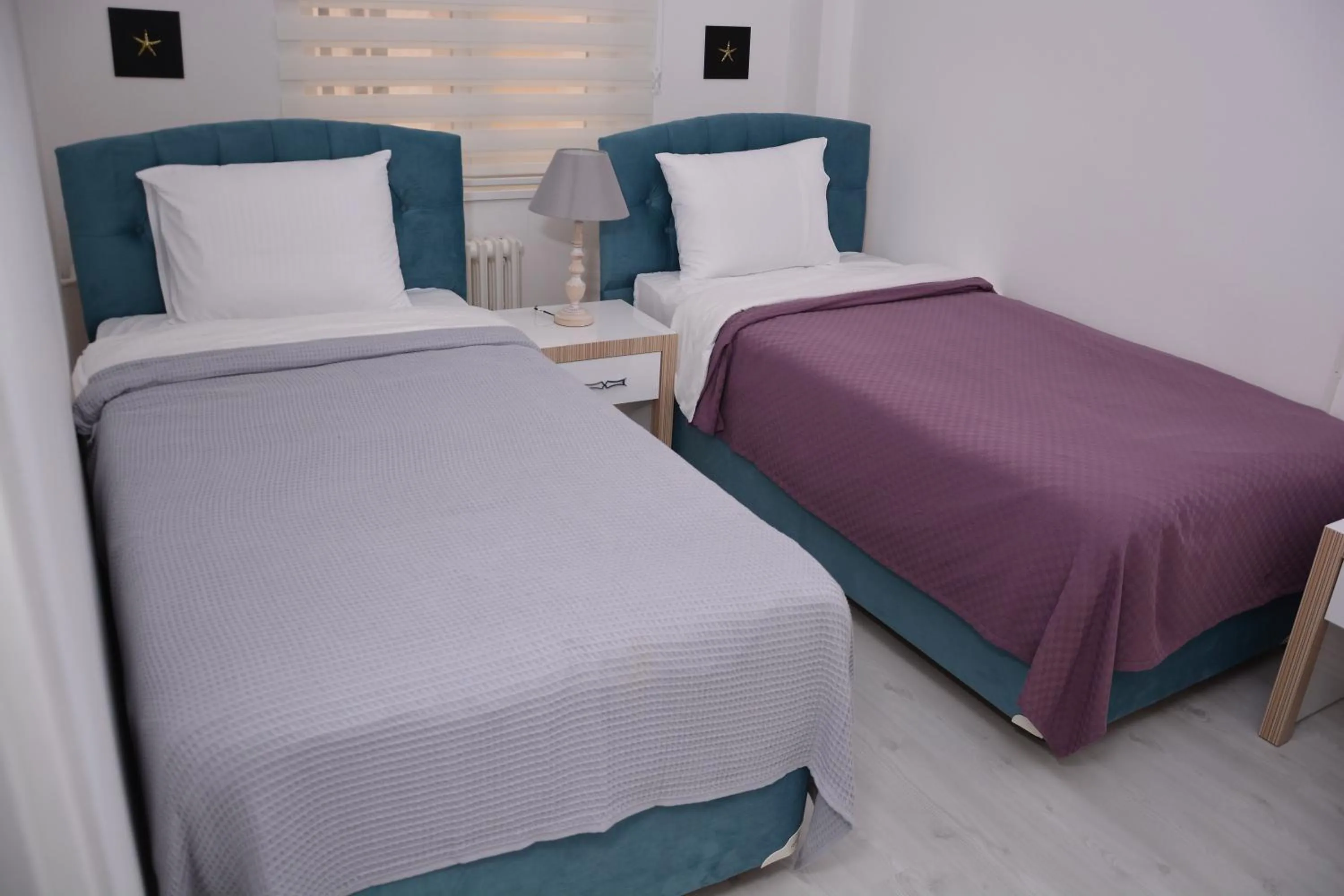 Bed in Bilge Suite Hotel