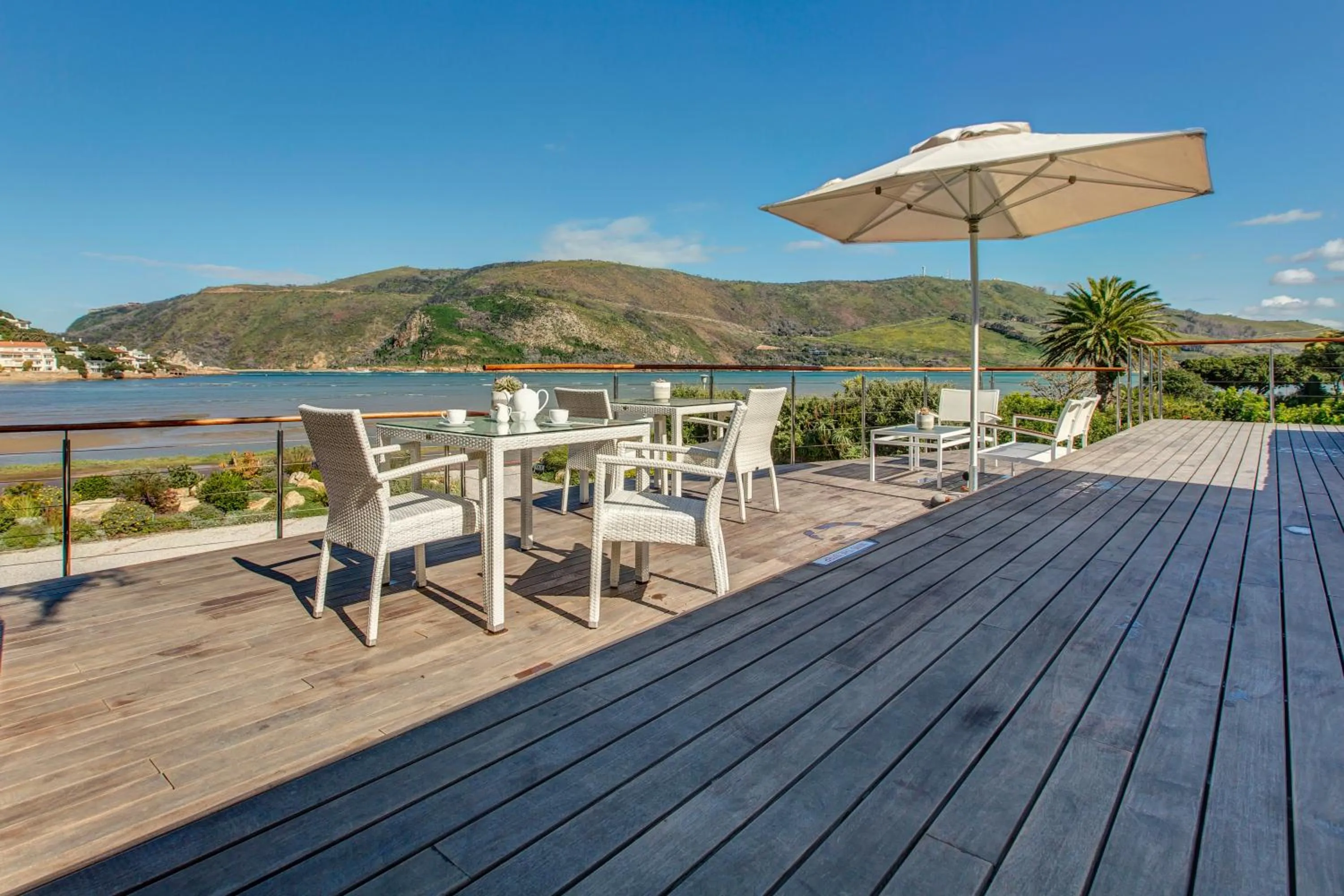 Balcony/Terrace in Amanzi Island Boutique Hotel