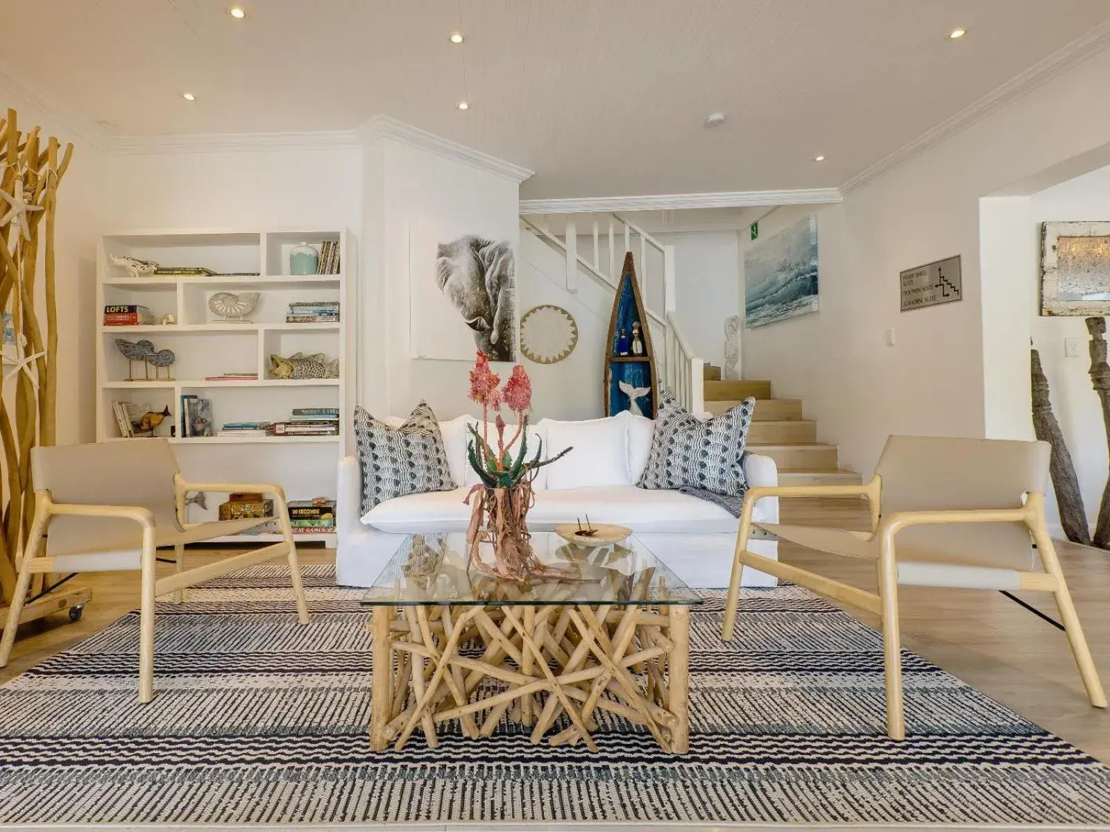 Living room in Amanzi Island Boutique Hotel Living room in Amanzi Island Boutique Hotel