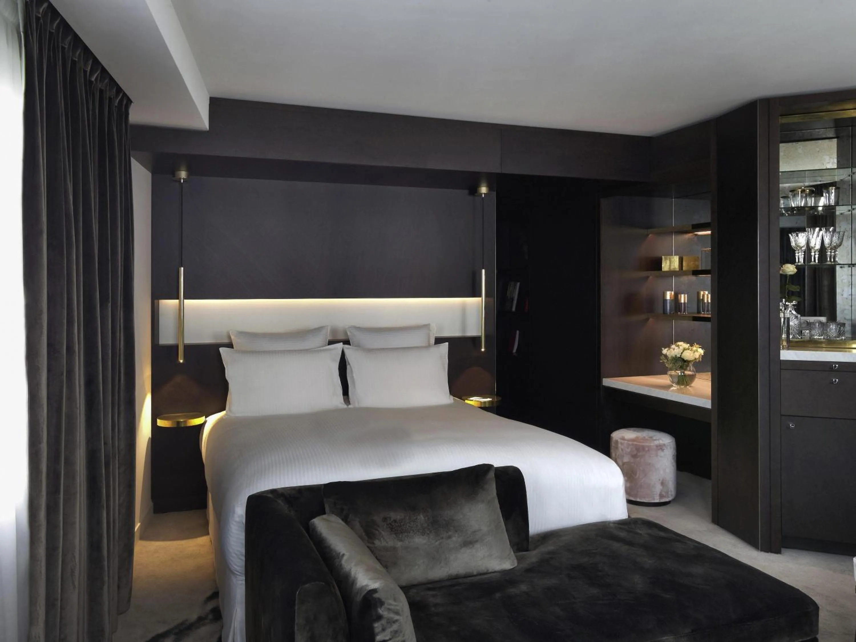 Bedroom, Bed in Boutet Bastille Hotel Paris - MGallery Collection