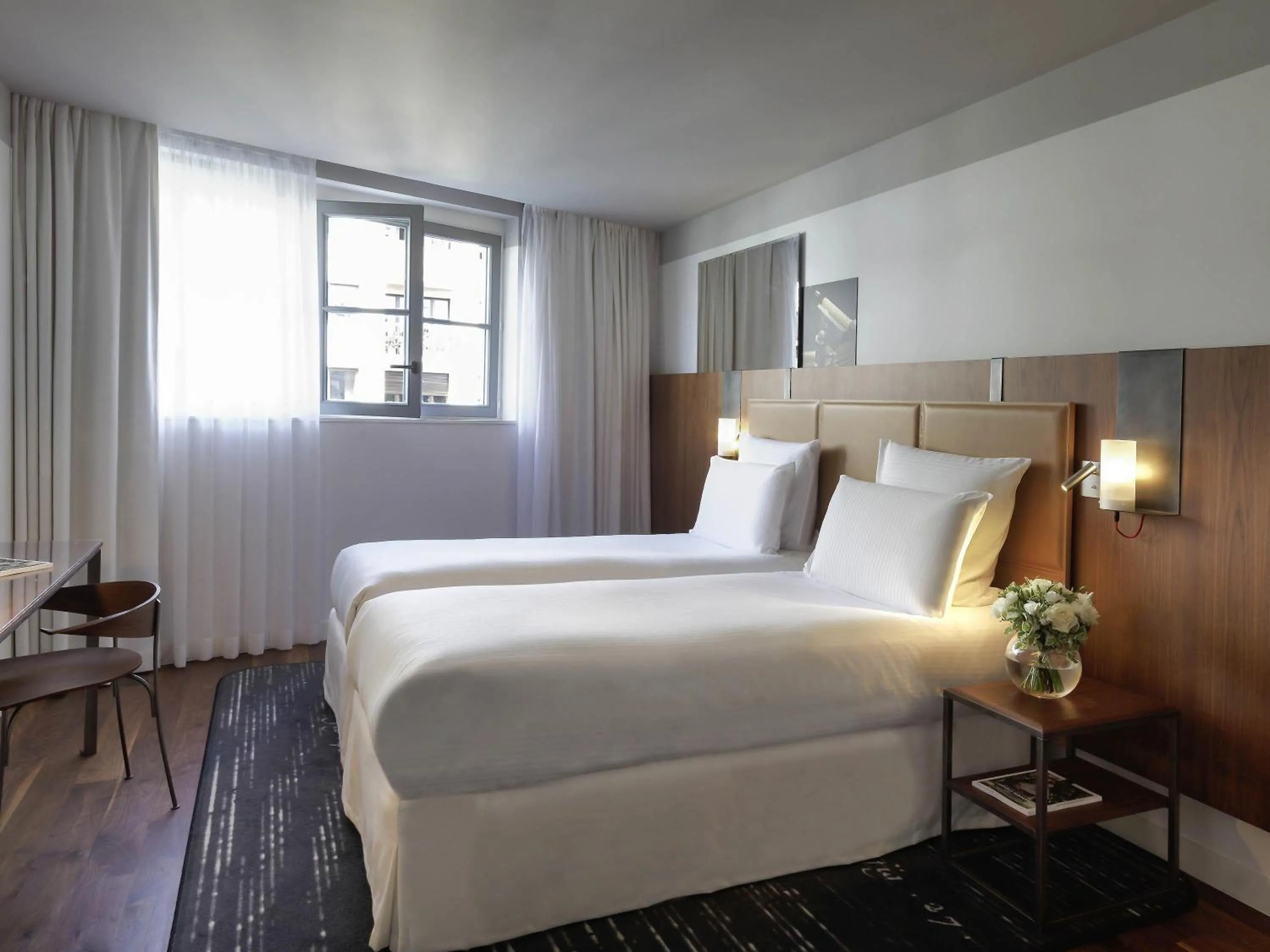 Bedroom, Bed in Boutet Bastille Hotel Paris - MGallery Collection