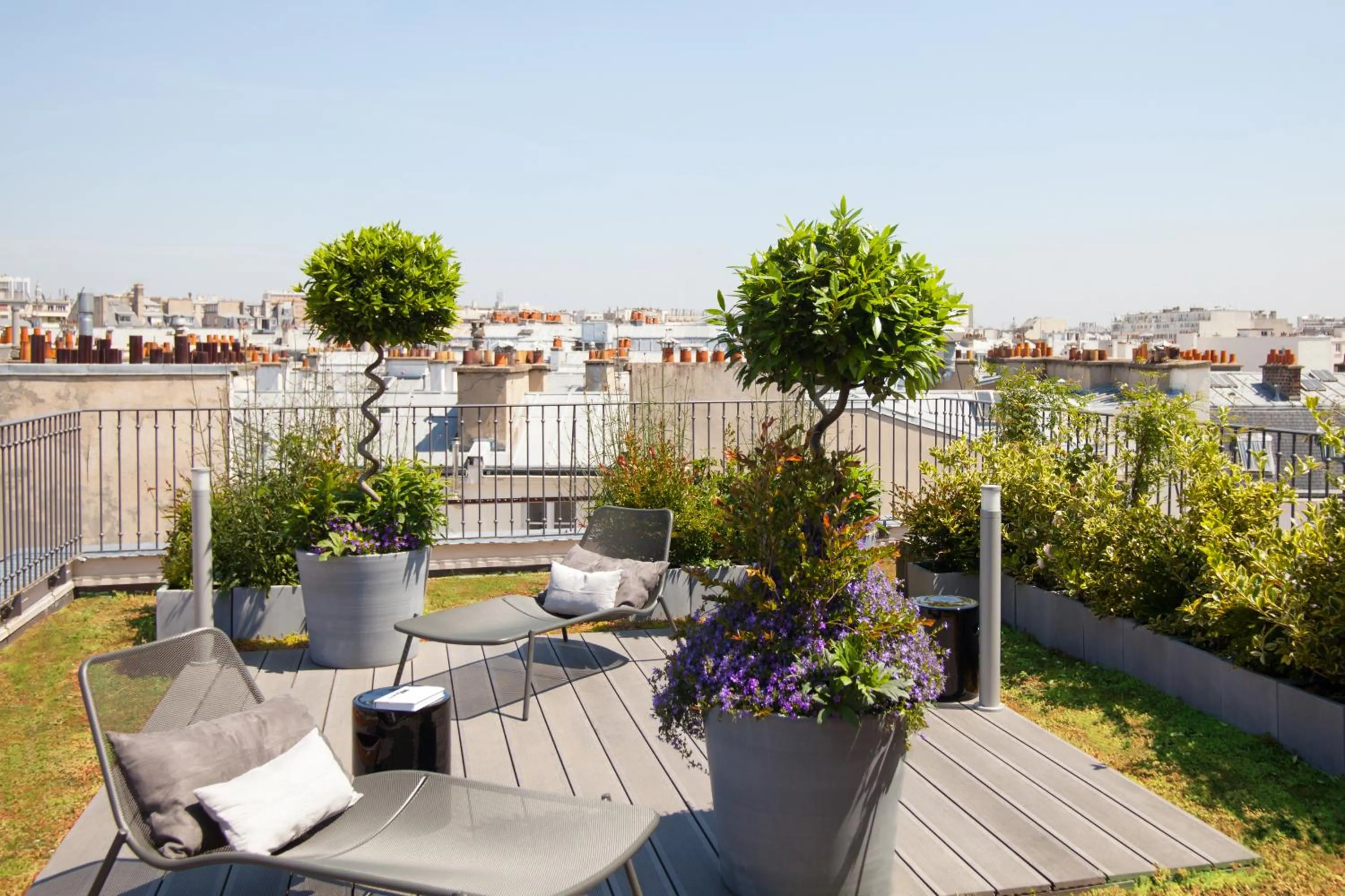Balcony/Terrace in Boutet Bastille Hotel Paris - MGallery Collection