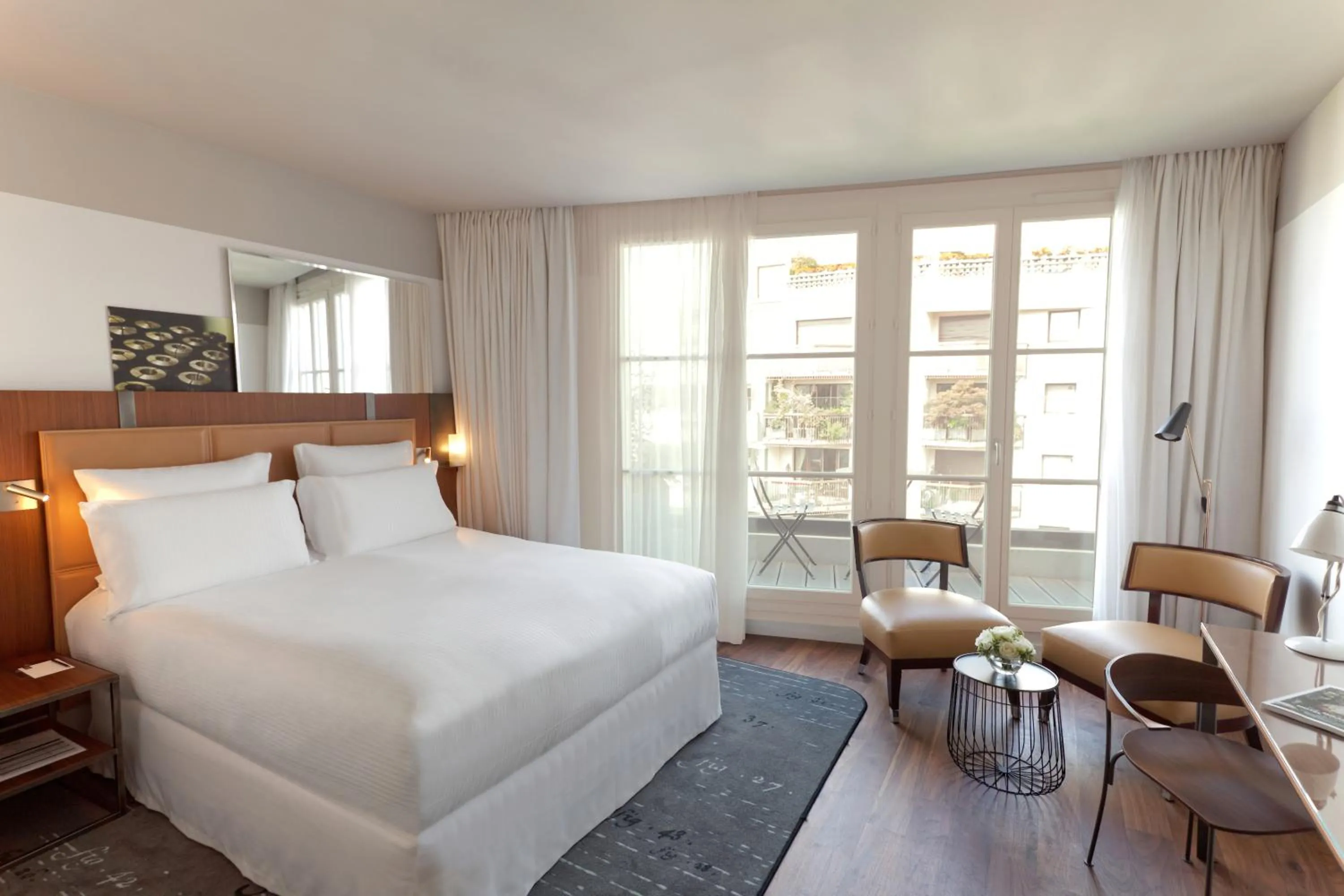 Bedroom, Bed in Boutet Bastille Hotel Paris - MGallery Collection