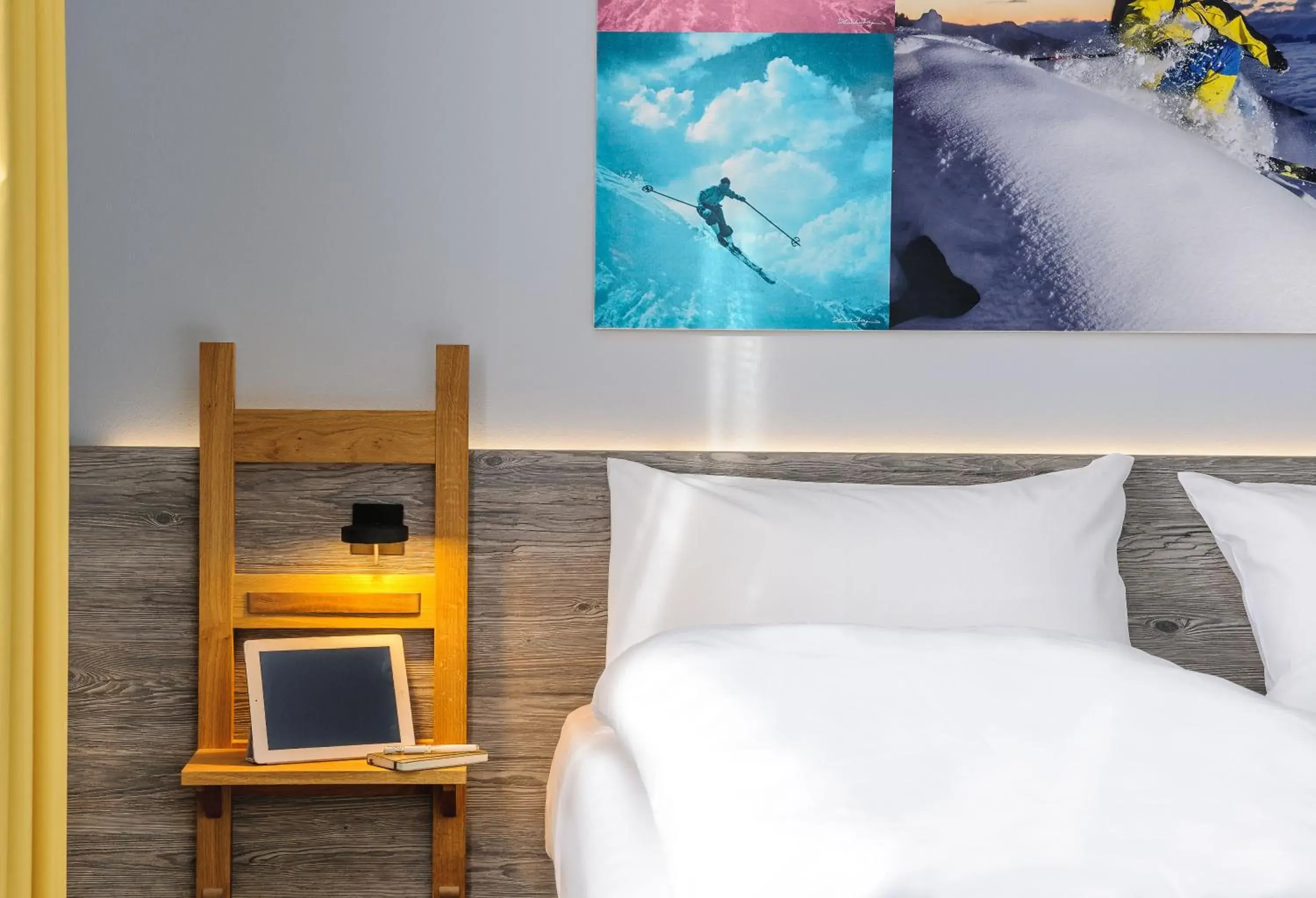 Bed in Felix Hotel Kaufbeuren Bed in Felix Hotel Kaufbeuren