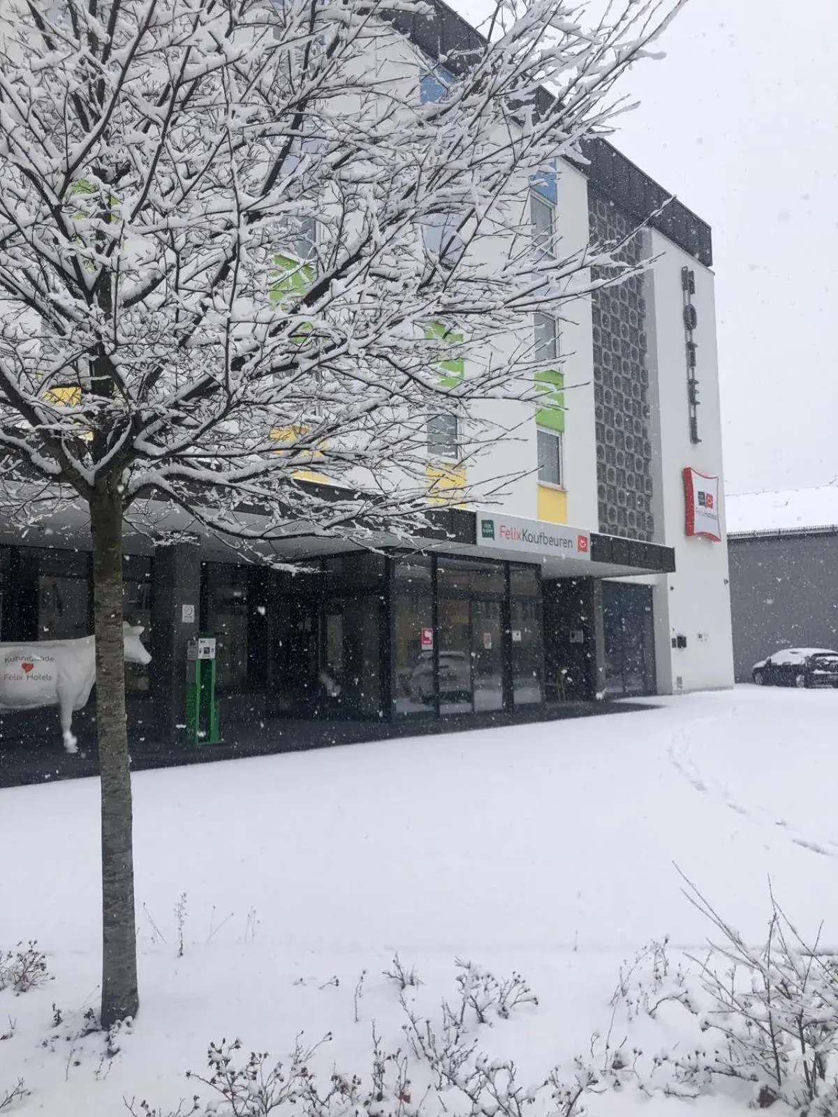 Property building in Felix Hotel Kaufbeuren Property building in Felix Hotel Kaufbeuren