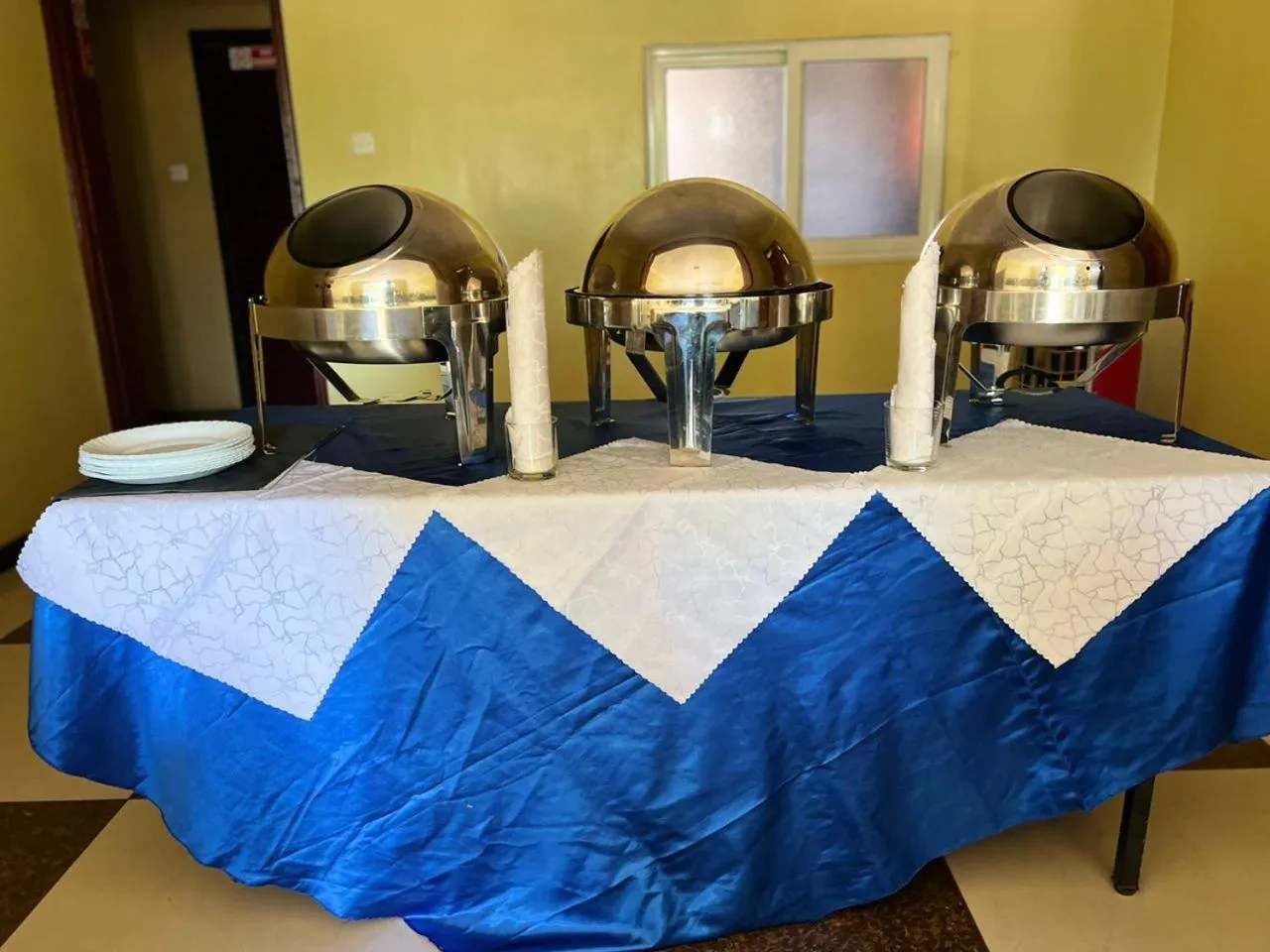 Buffet breakfast in Hotel Royal Nest Entebbe