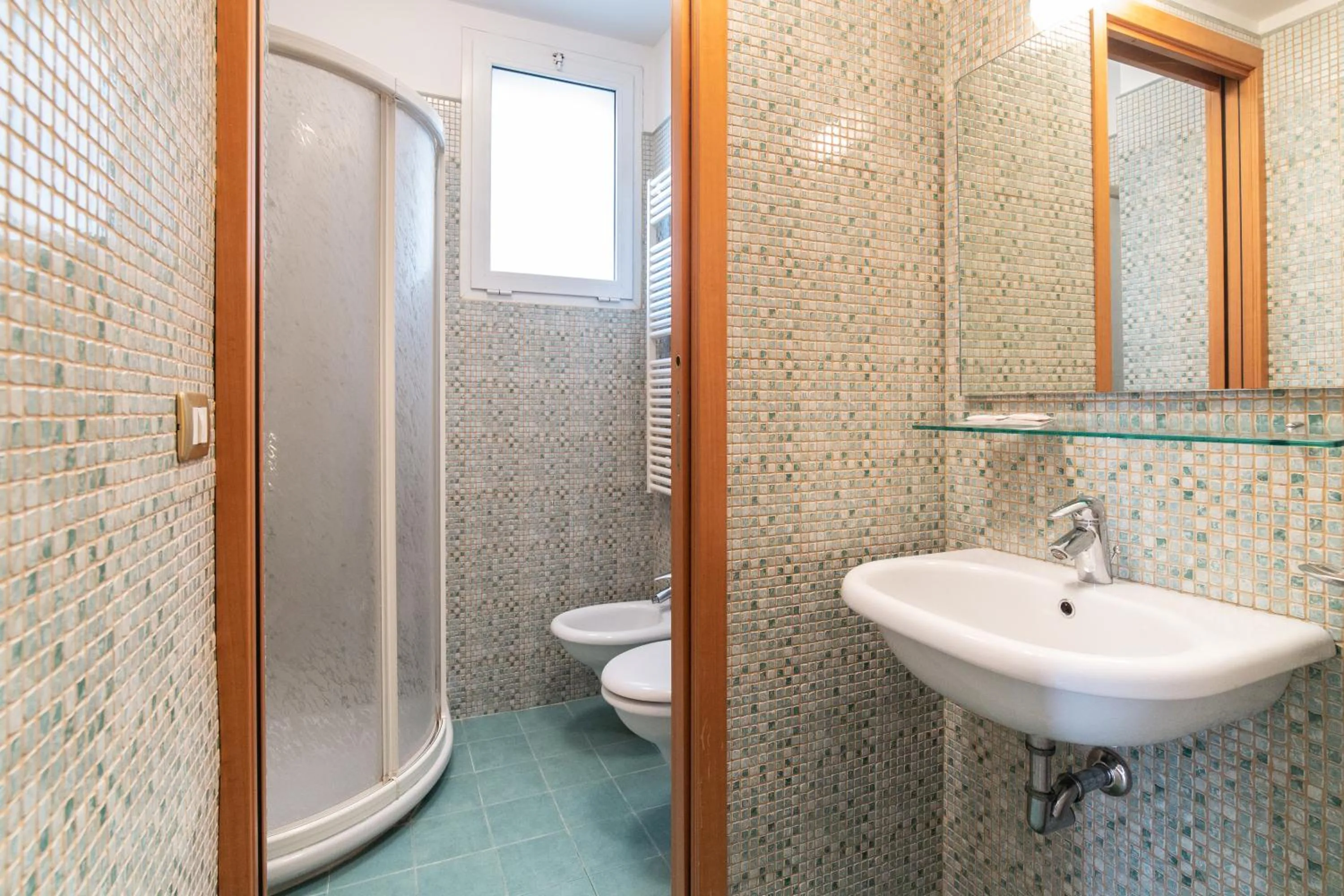 Bathroom in Residenza Melucci