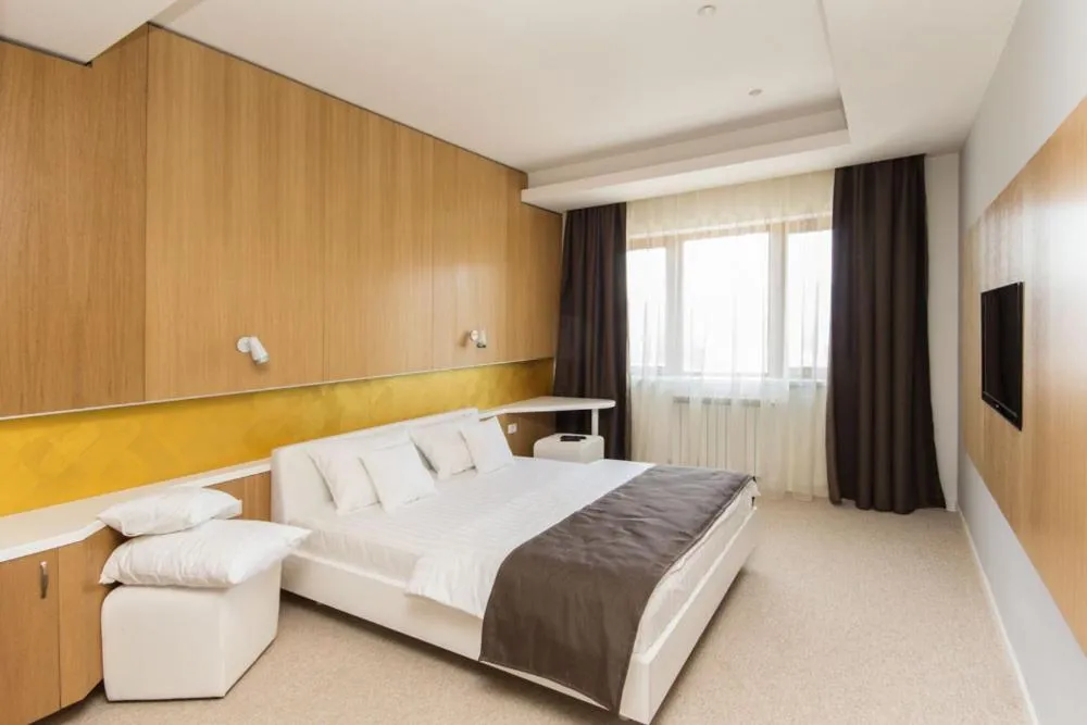Photo of the whole room, Bed in Pensiunea Art 1000