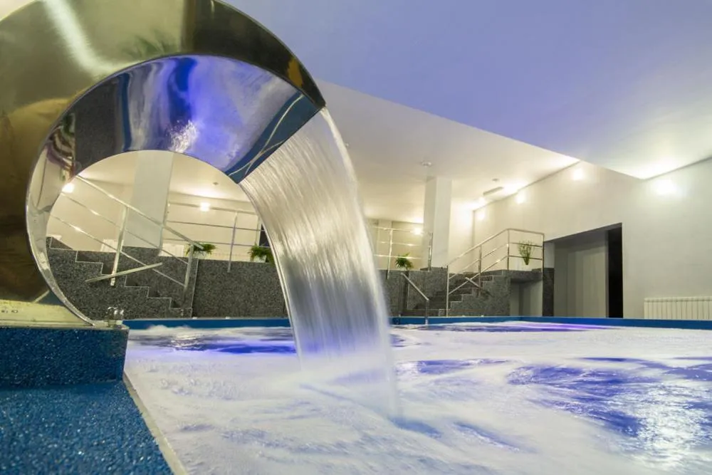 Swimming pool in Pensiunea Art 1000