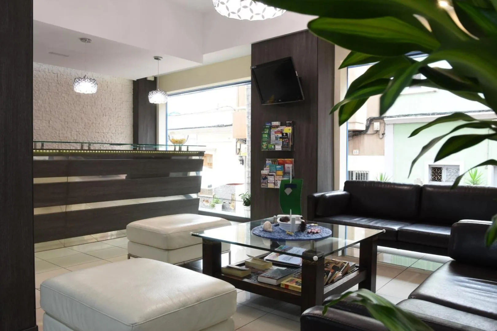 Lobby or reception in Apartamentos Tinoca