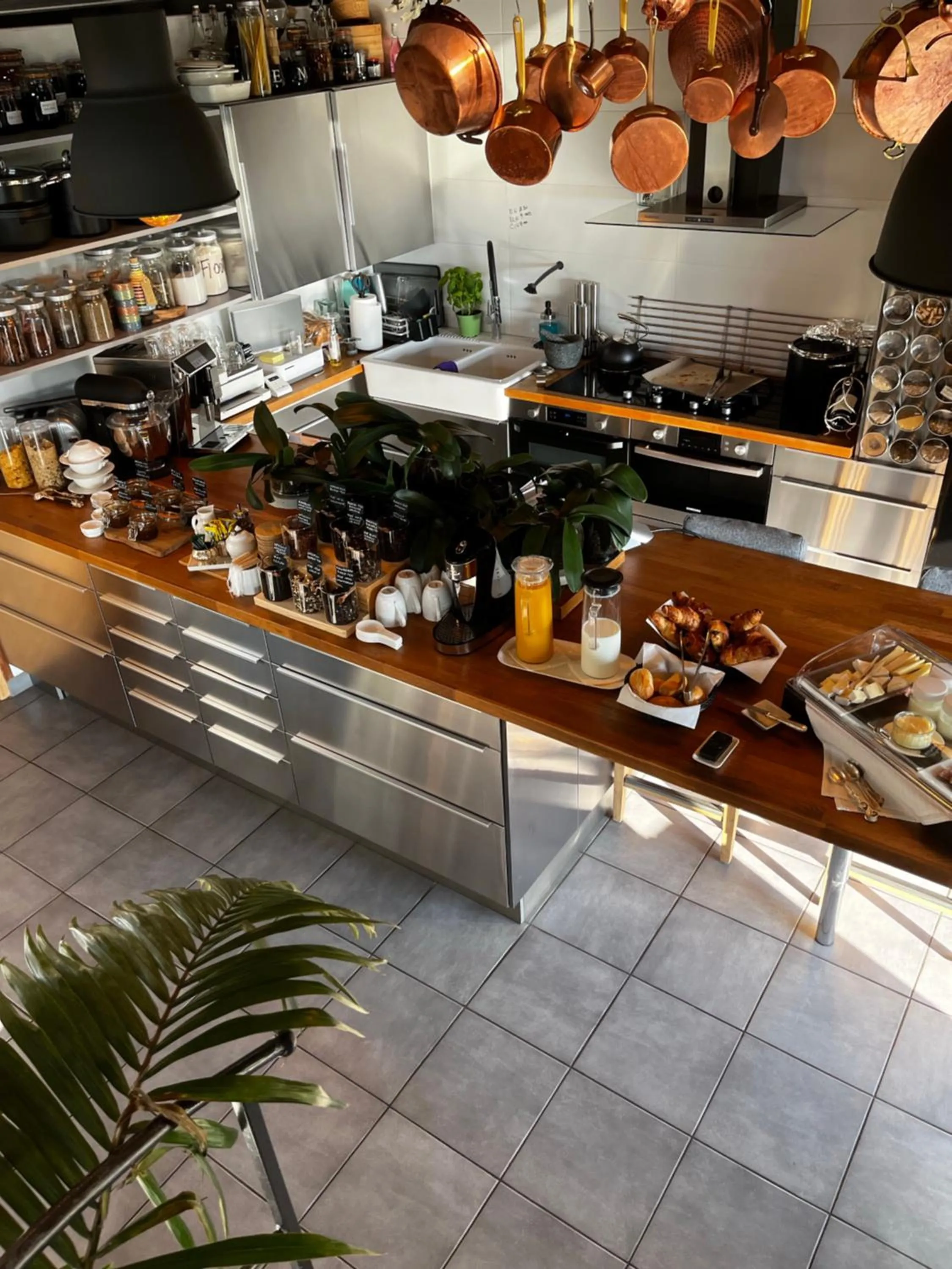 Continental breakfast in Skylark Bed & Breakfast