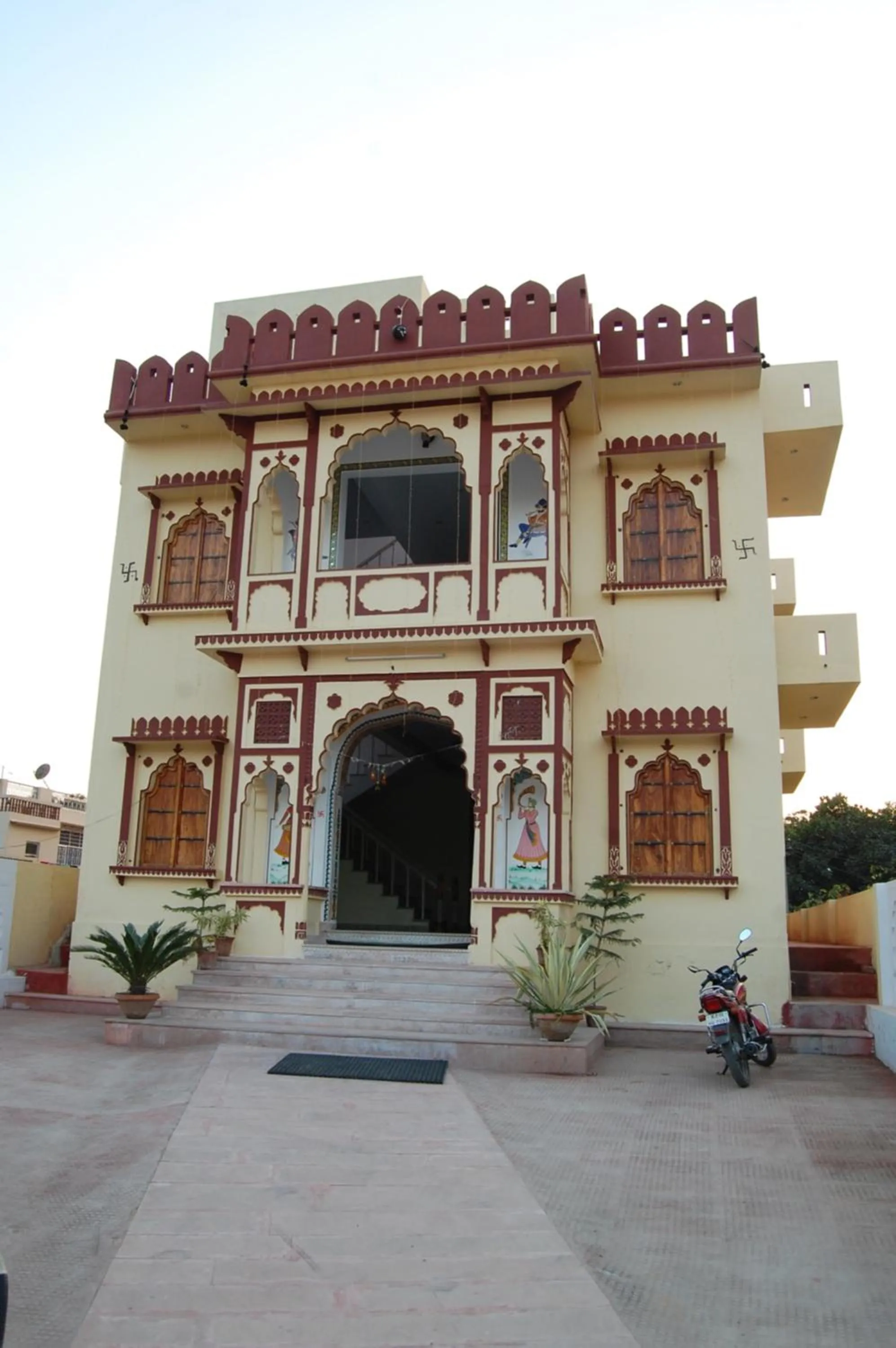 Property building in Hotel Green Haveli - A Heritage and Hill View Hotel , Pushkar