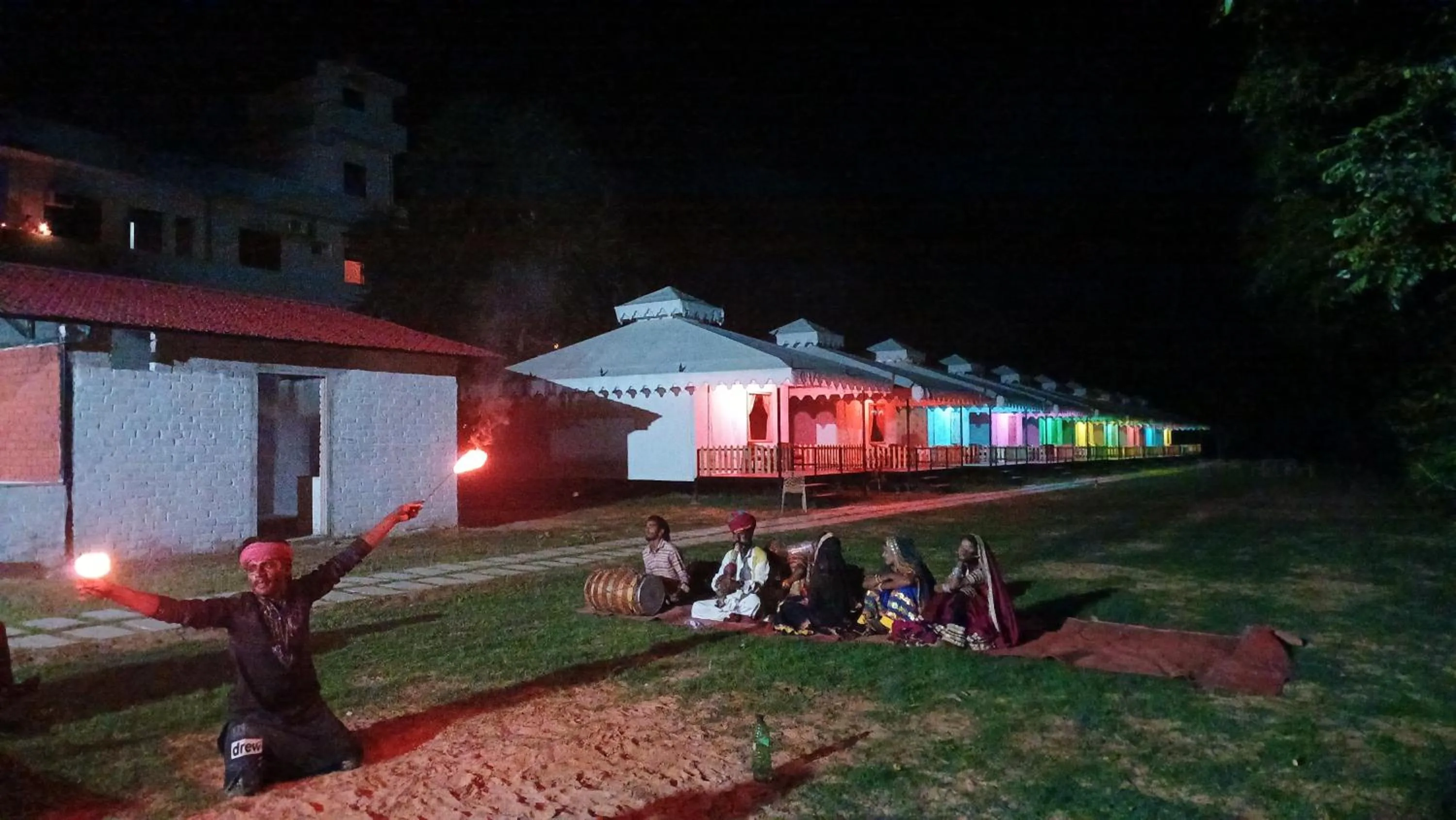 People in Hotel Green Haveli - A Heritage and Hill View Hotel , Pushkar