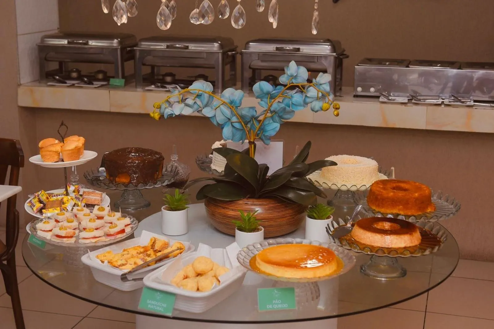 Buffet breakfast in Hotel Village