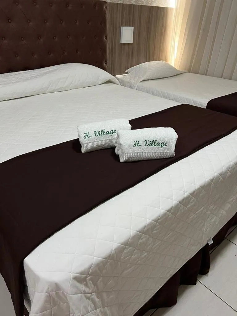 Bedroom, Bed in Hotel Village