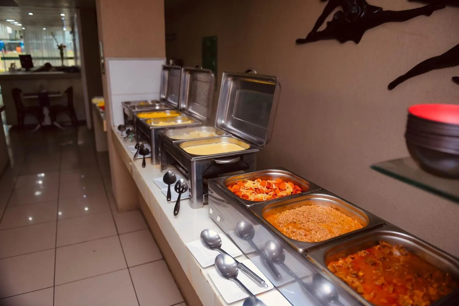 Buffet breakfast in Hotel Village