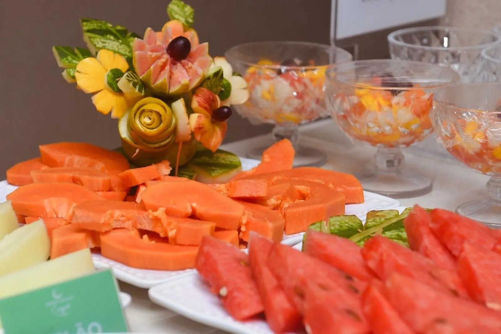 Buffet breakfast in Hotel Village