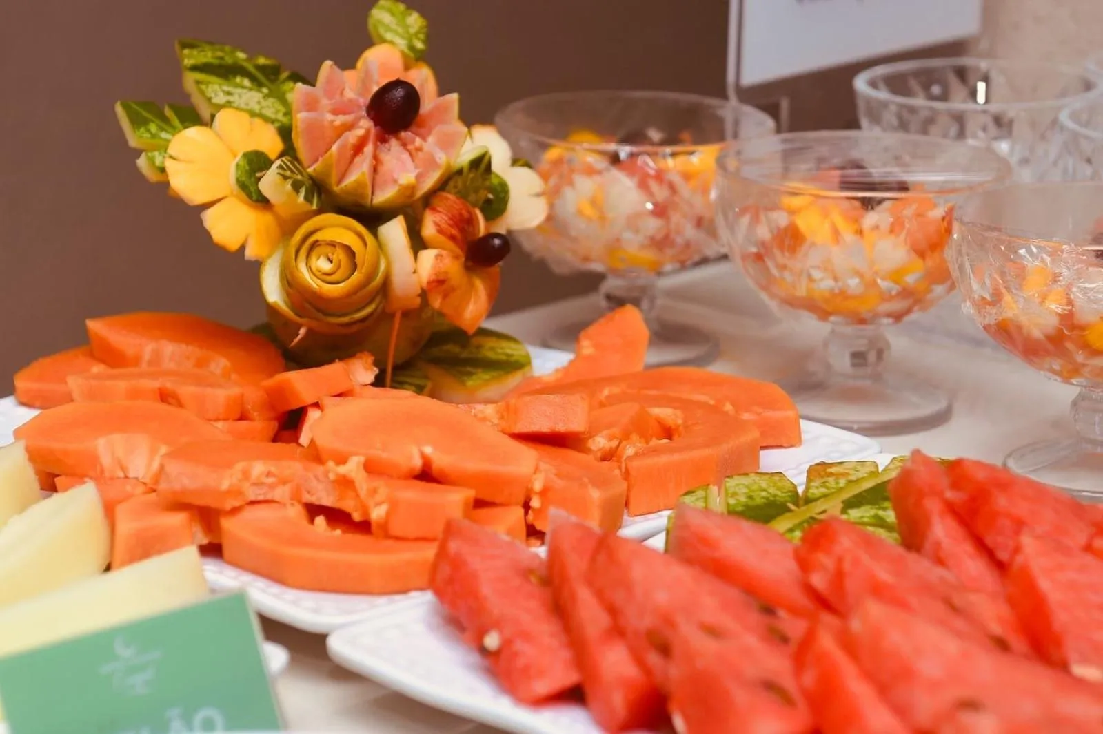 Buffet breakfast in Hotel Village