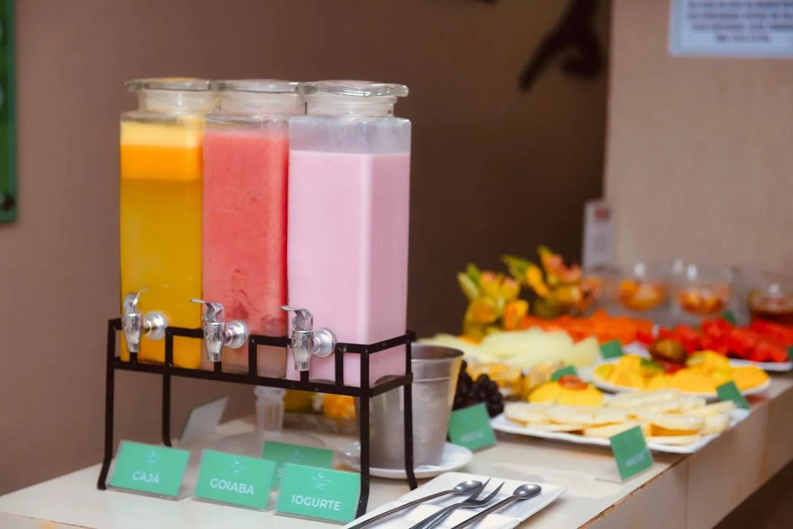 Buffet breakfast in Hotel Village