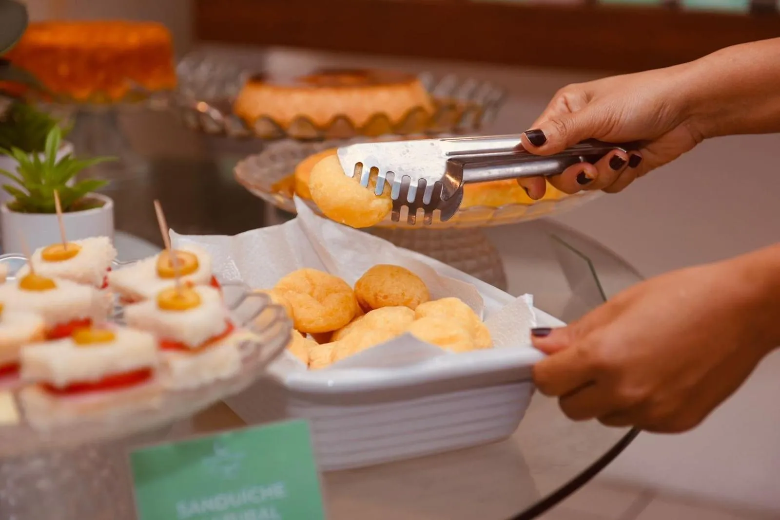 Buffet breakfast in Hotel Village