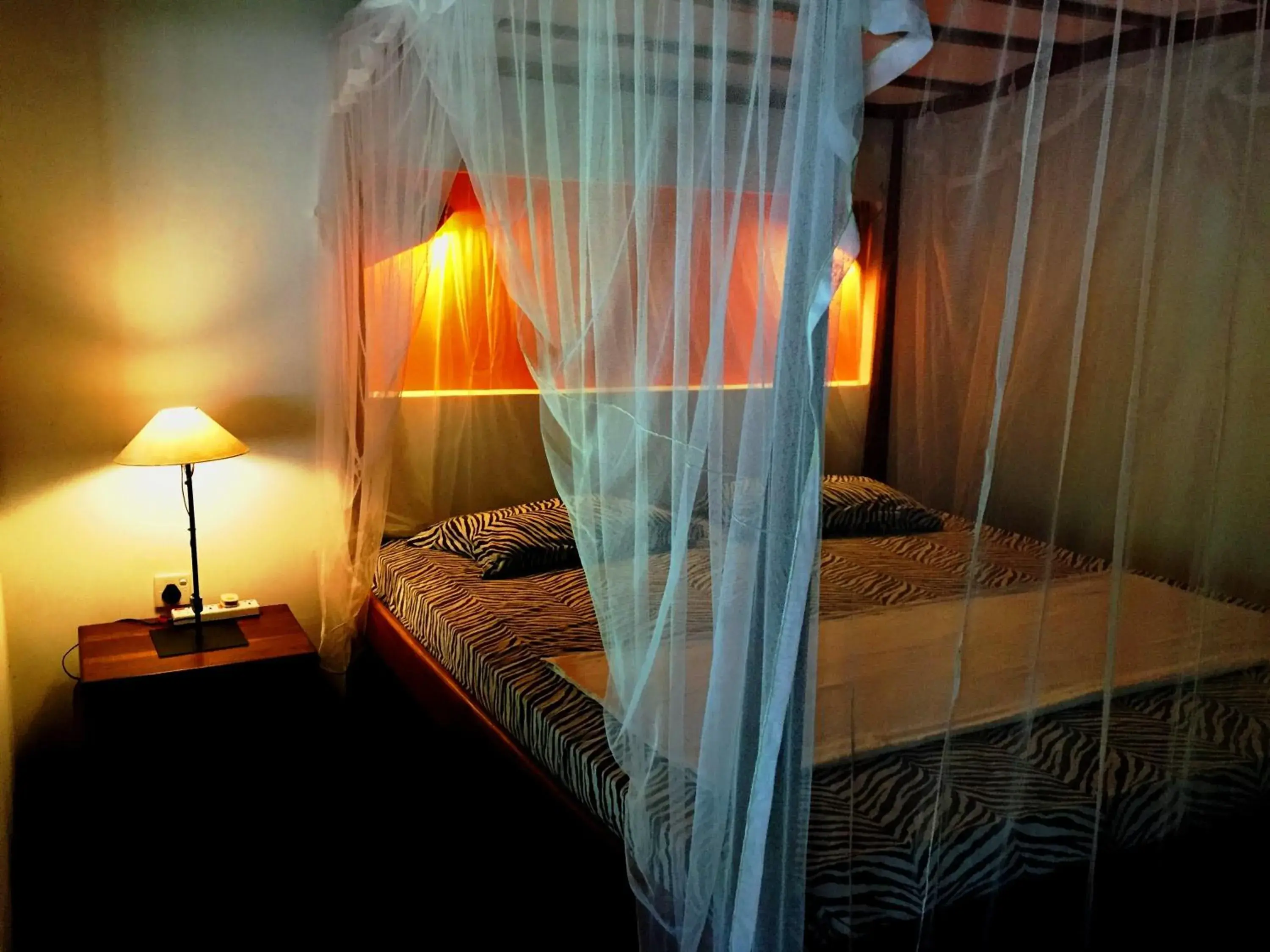 Bed in Shehani Beach Bungalow Bed in Shehani Beach Bungalow