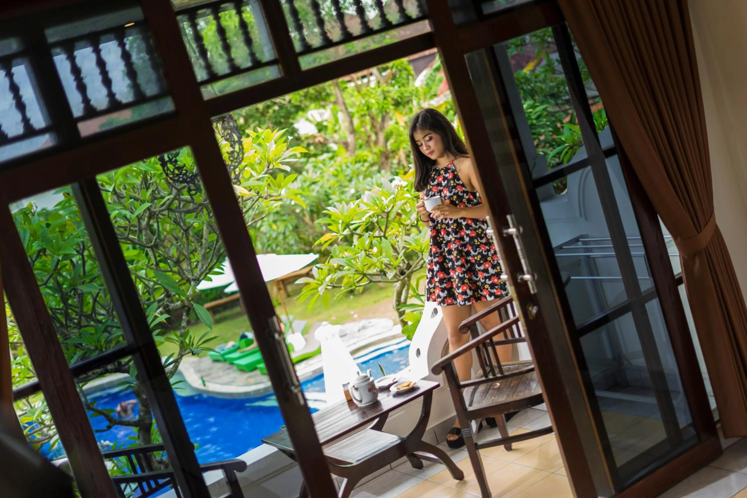 Guests in Bali Wirasana Inn