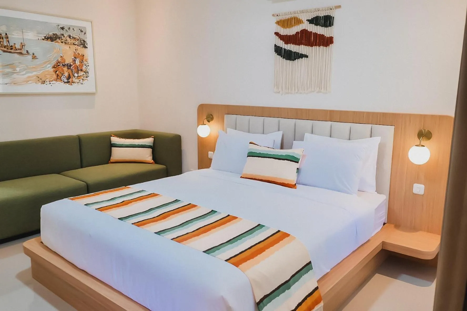 Bedroom, Bed in Bali Wirasana Inn