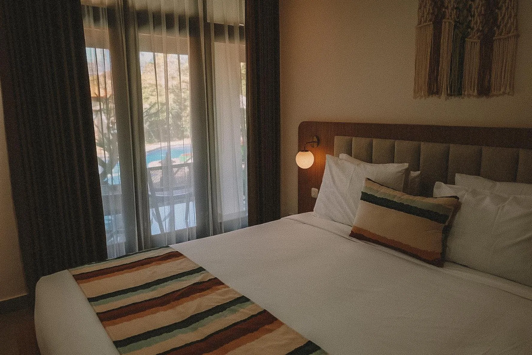 Bed in Bali Wirasana Inn