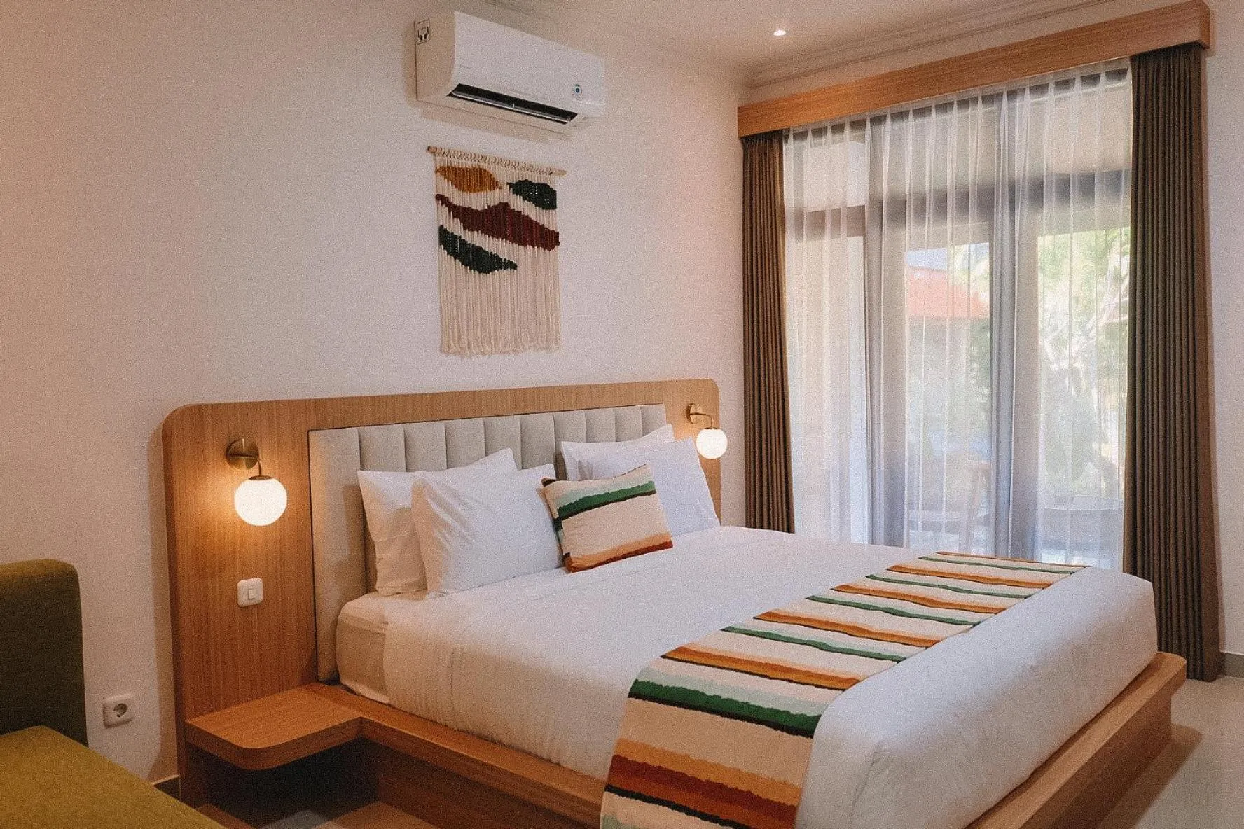 Bed in Bali Wirasana Inn