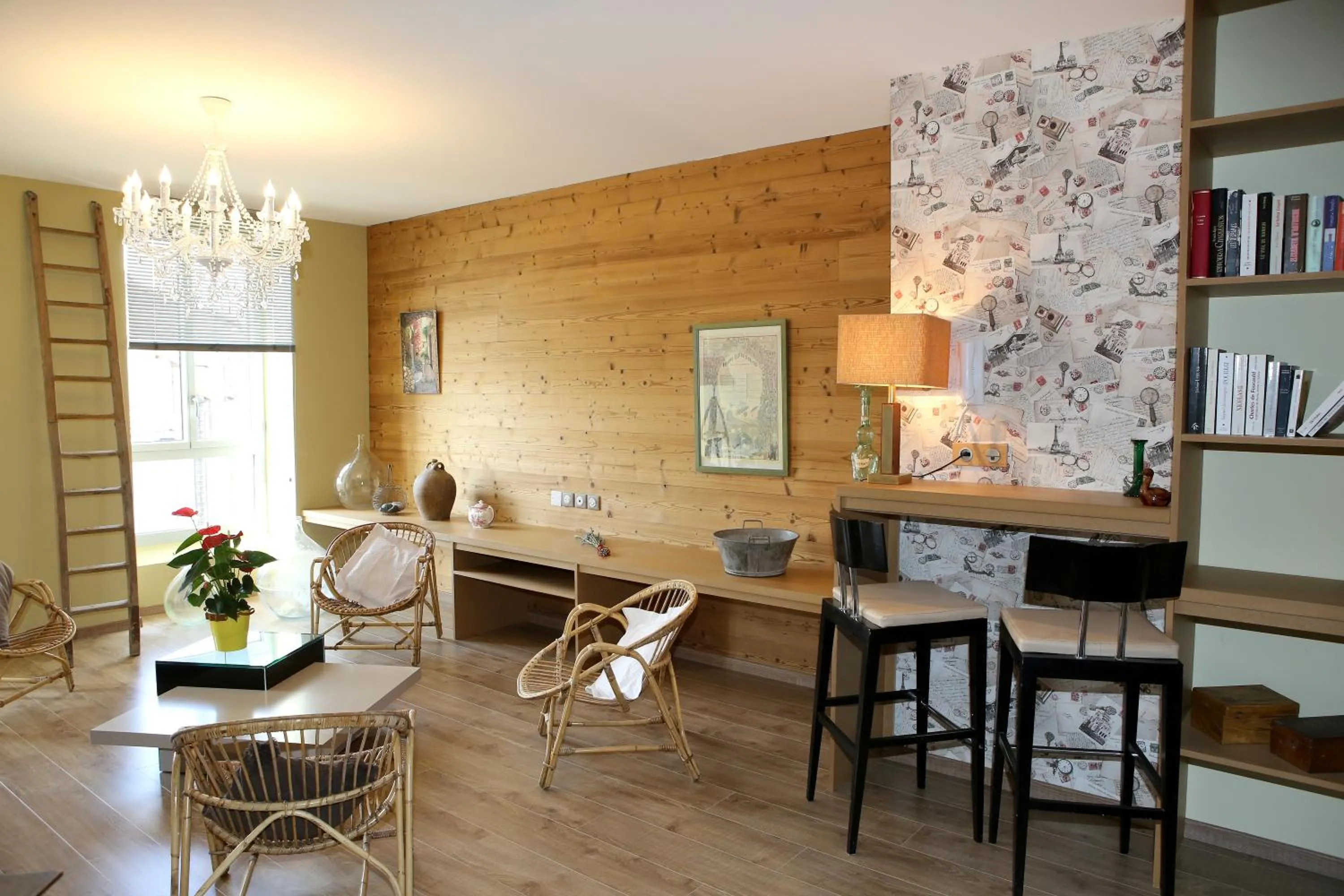 Living room in Aux Pierres Magiques