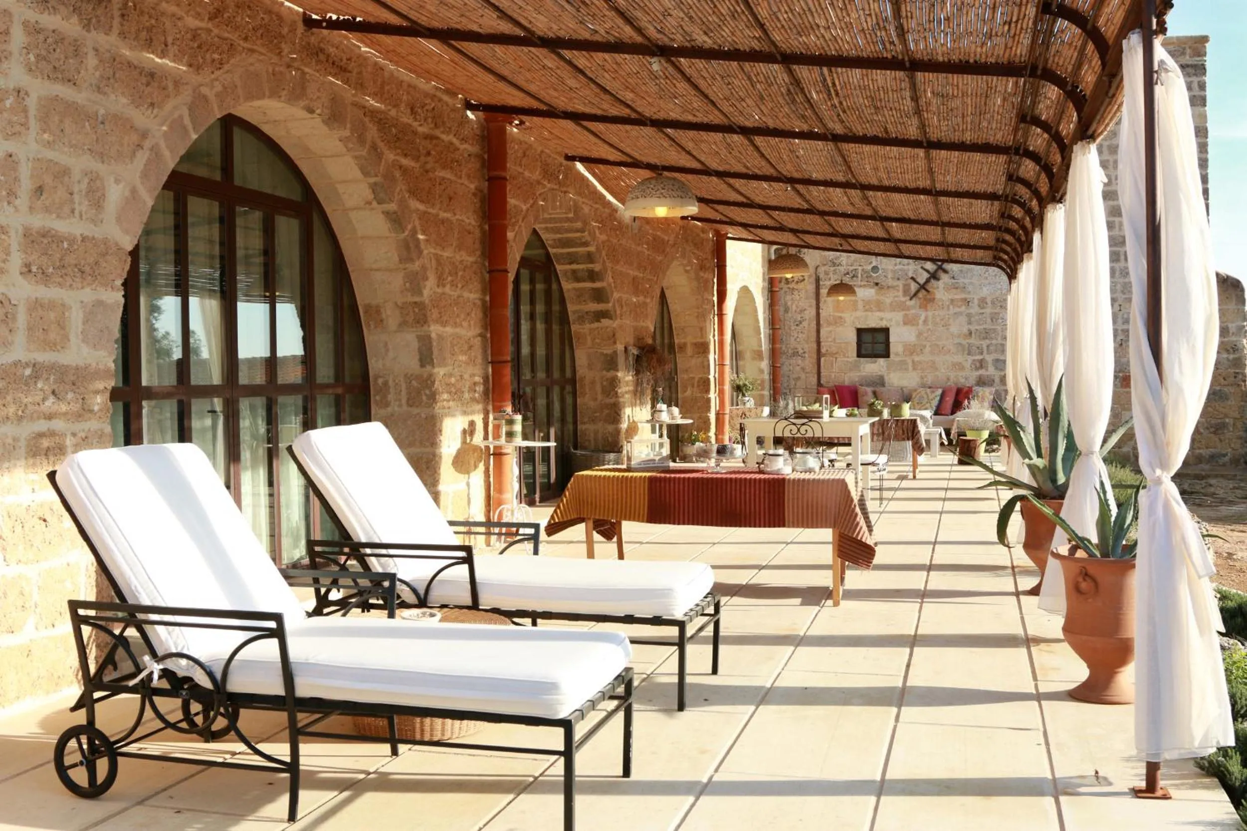 Balcony/Terrace in Masseria Fano Relais & Wine