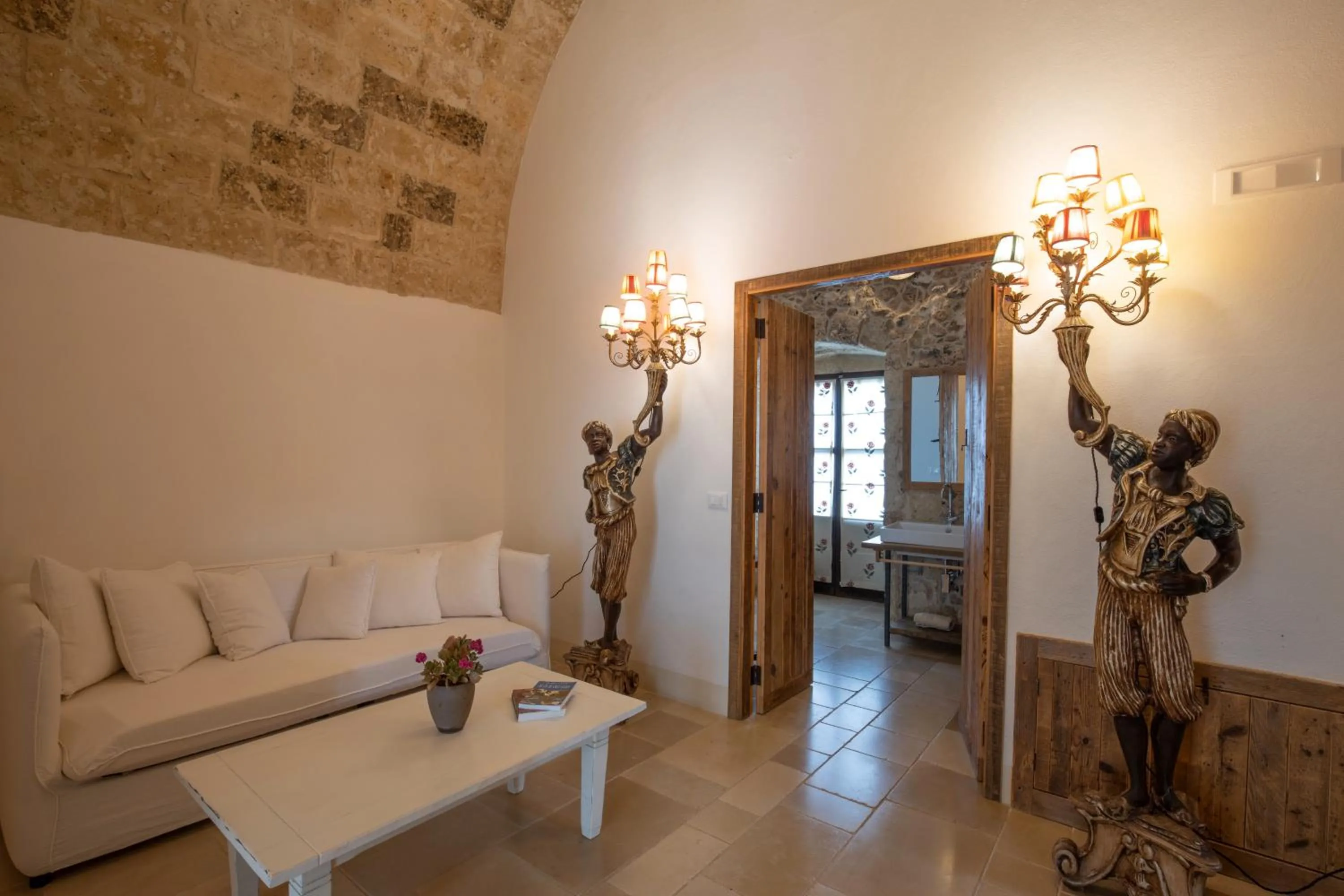 Seating area in Masseria Fano Relais & Wine