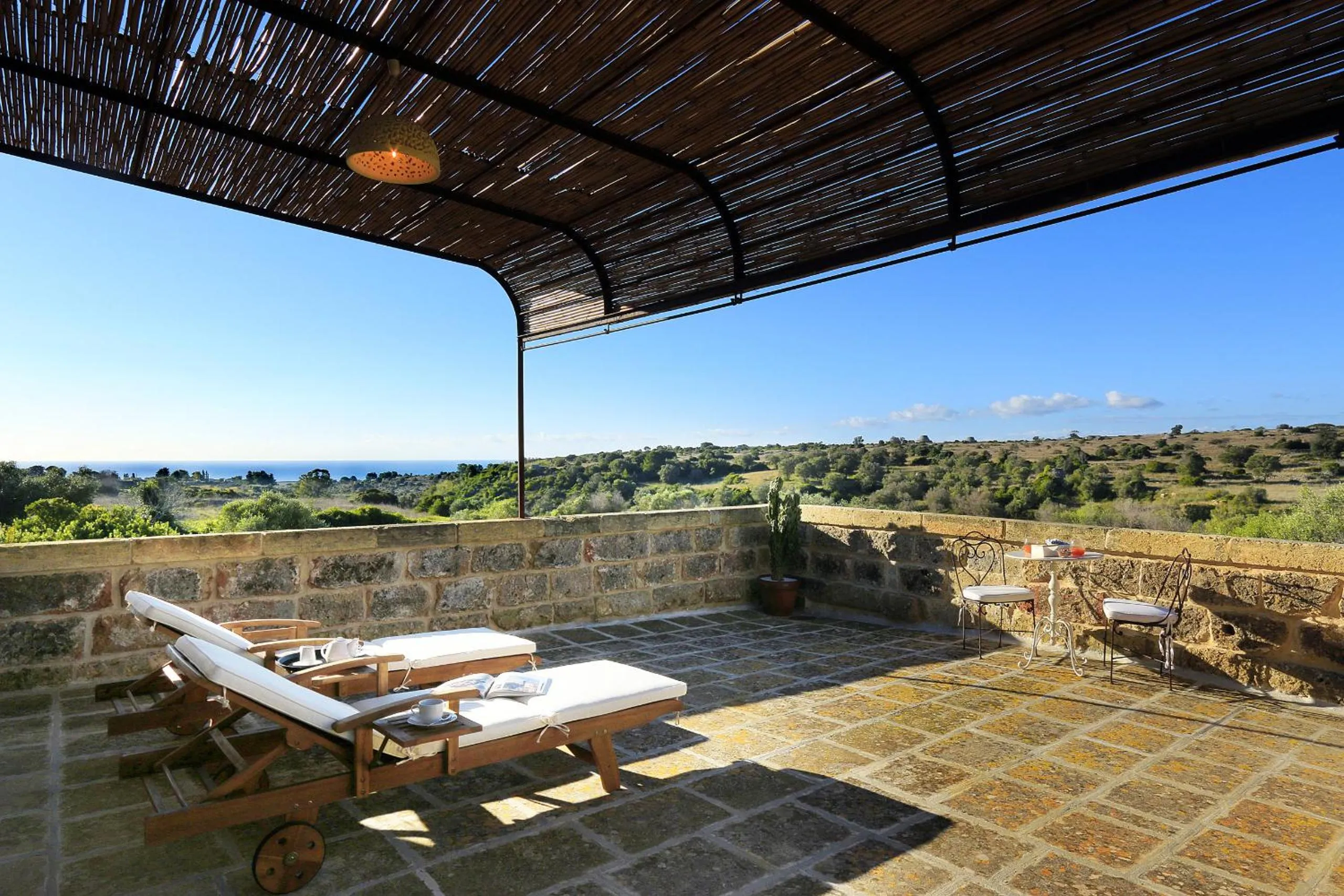 Sea view in Masseria Fano Relais & Wine