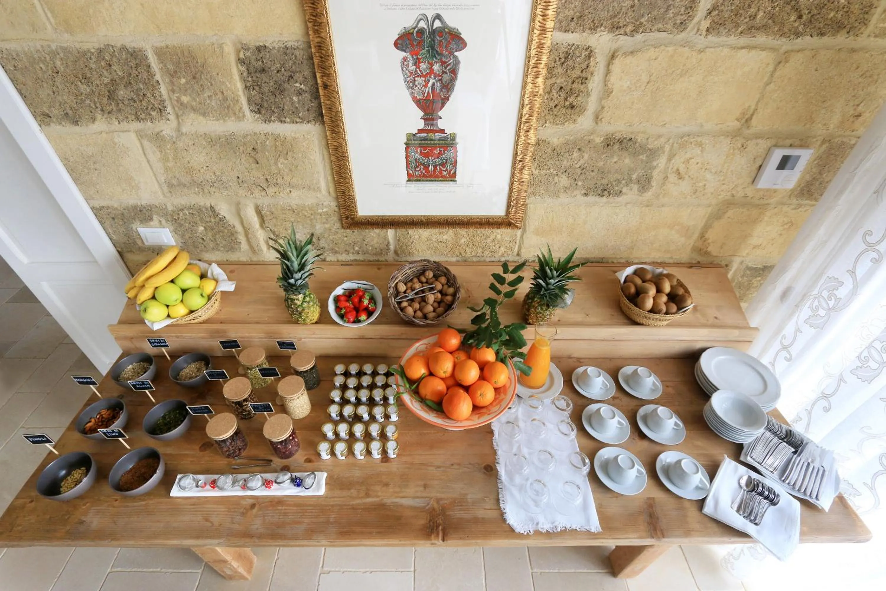 Breakfast in Masseria Fano Relais & Wine