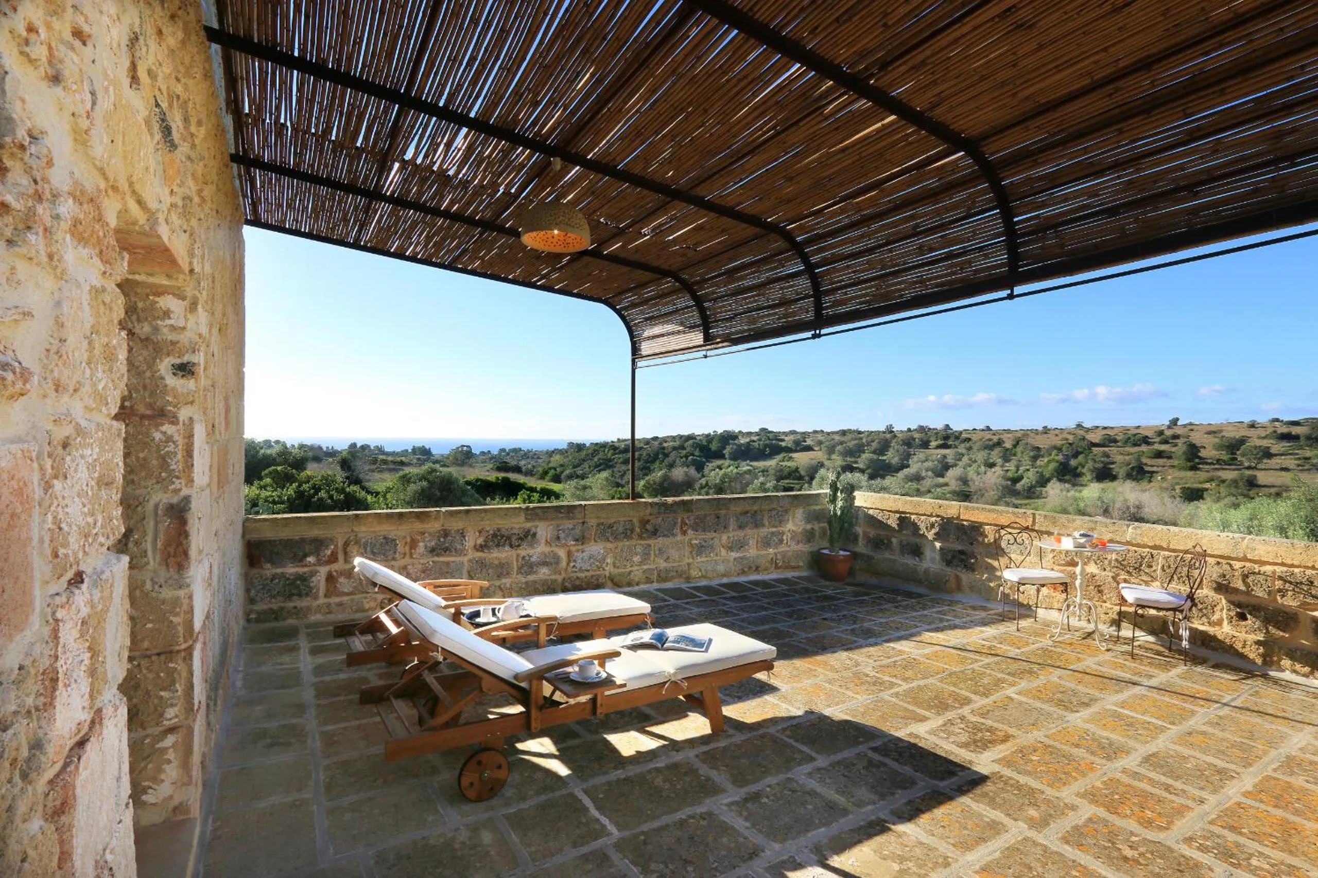 Sea view in Masseria Fano Relais & Wine