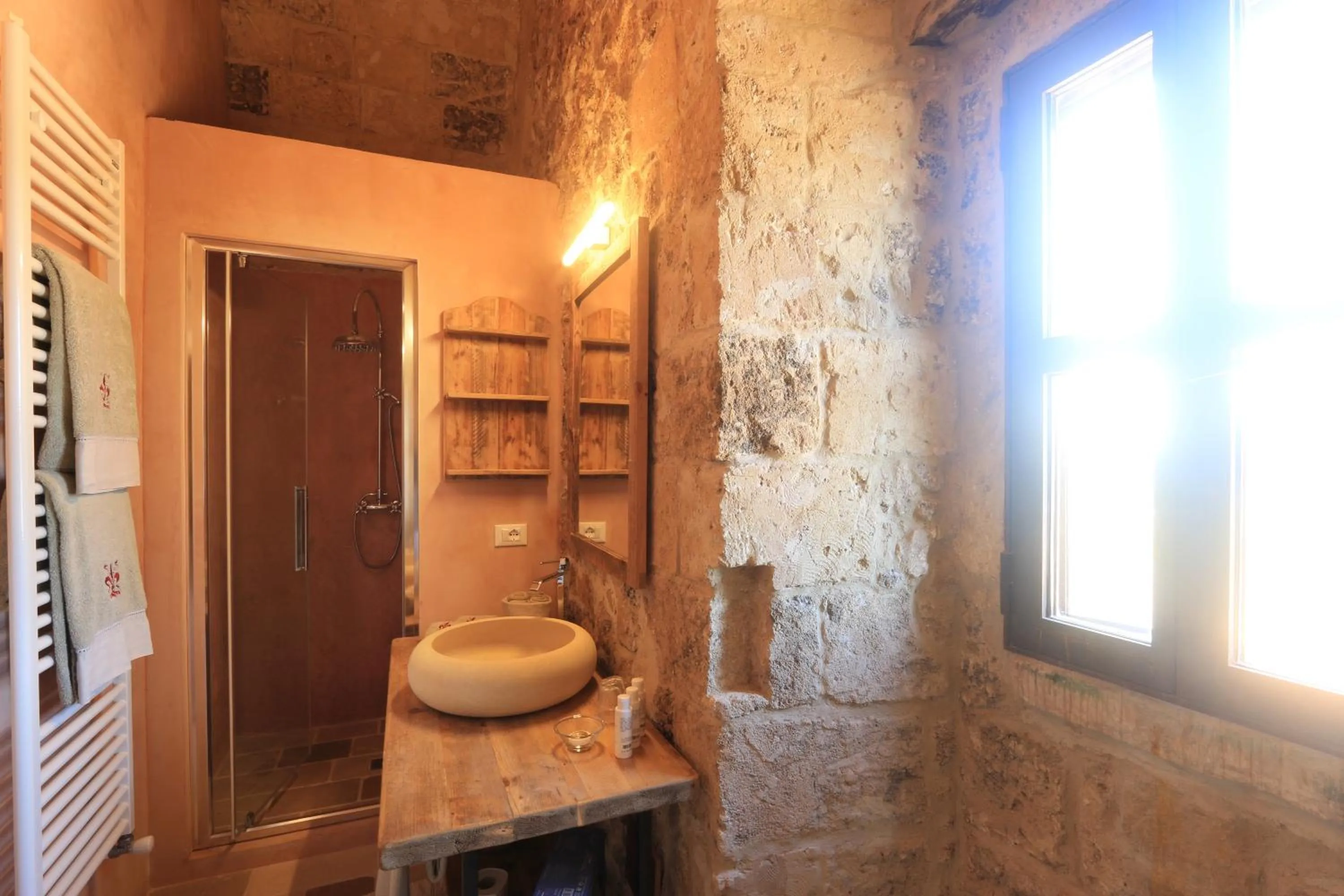 Bathroom in Masseria Fano Relais & Wine