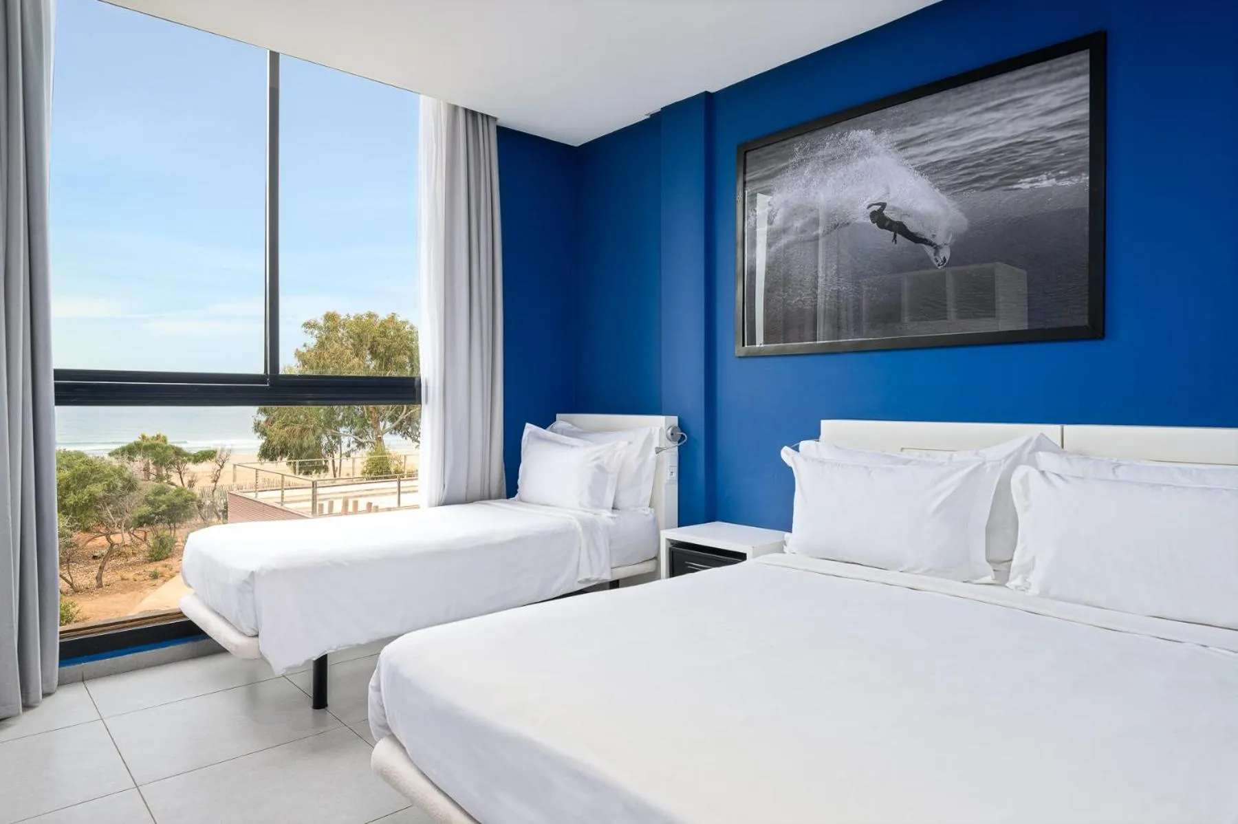 Bed in Radisson Blu Resort Taghazout Bay Surf Village