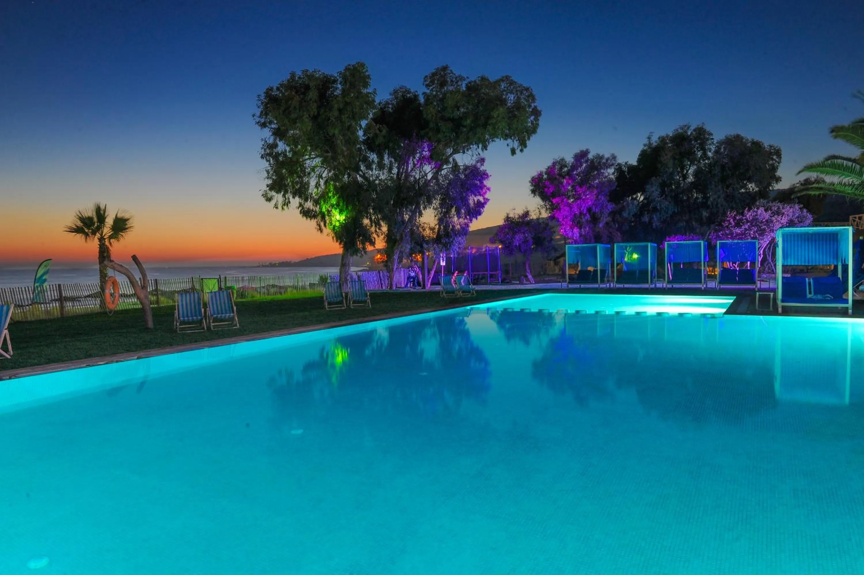 Pool view in Radisson Blu Resort Taghazout Bay Surf Village