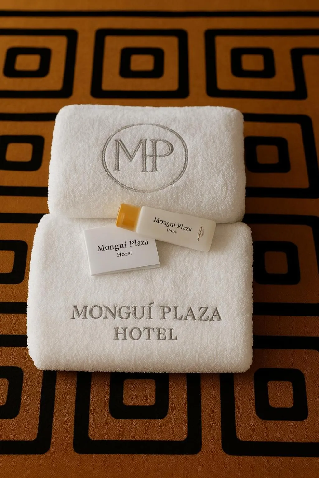 towels in Mongui Plaza Hotel