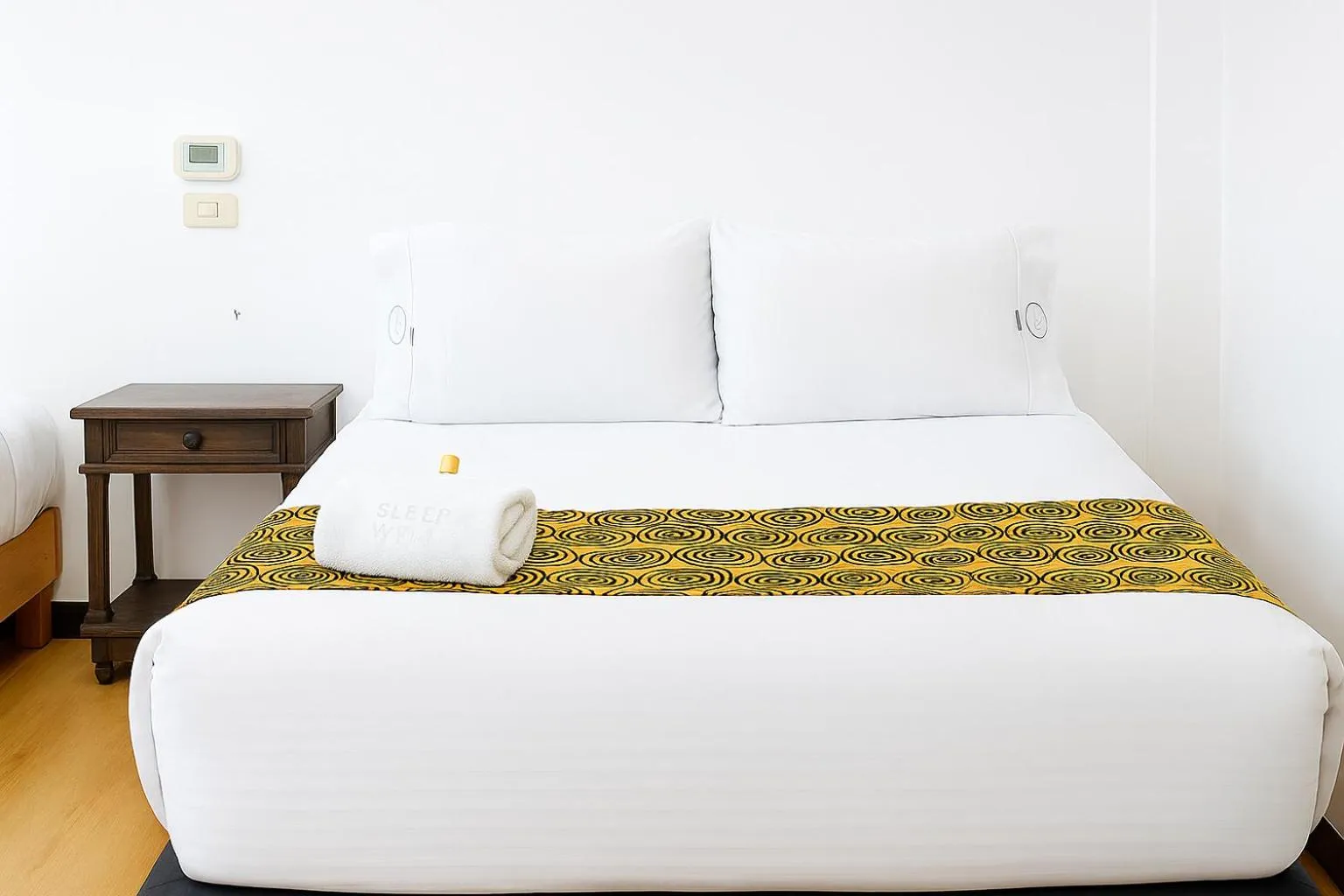 Bed in Mongui Plaza Hotel