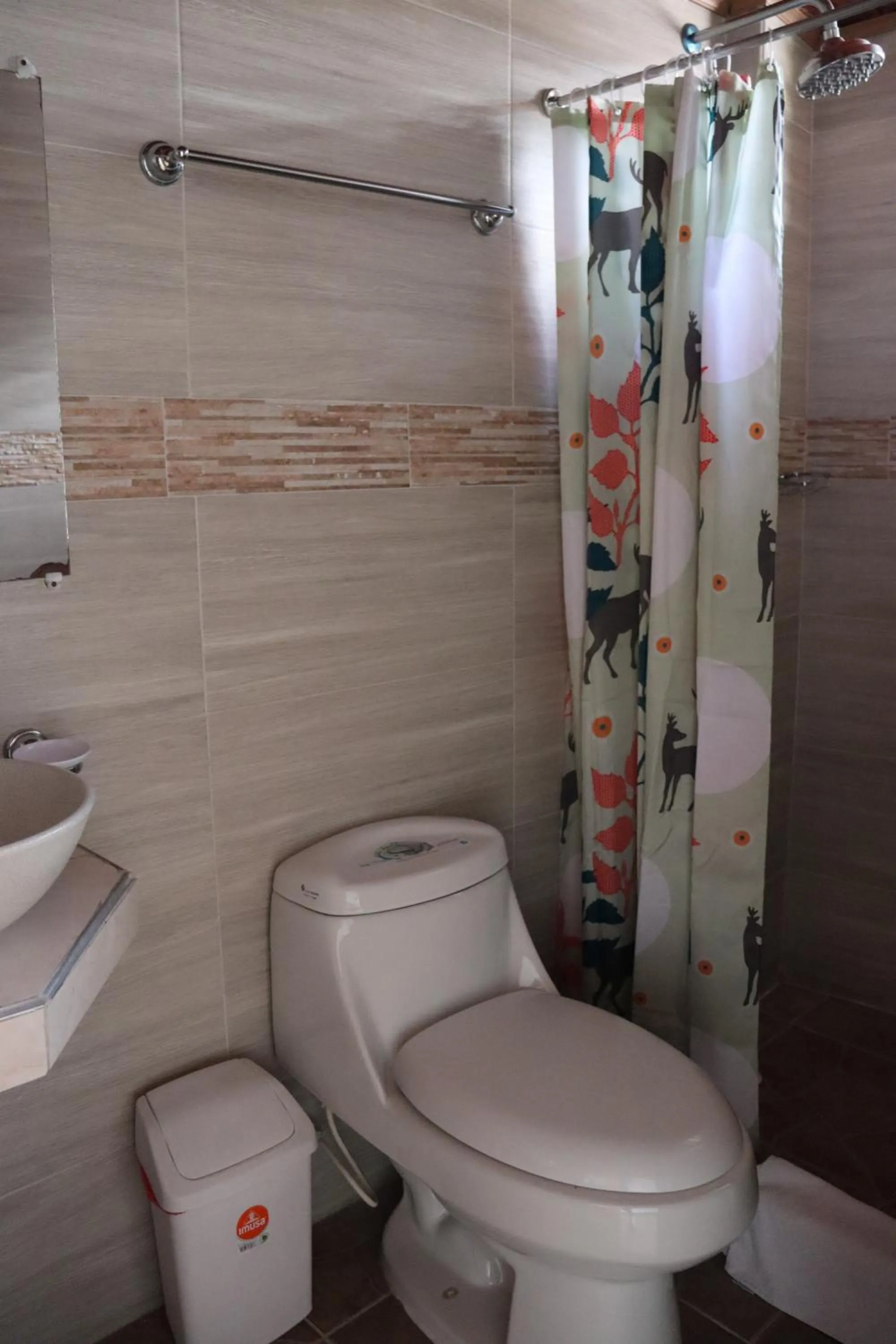 Bathroom in Mongui Plaza Hotel