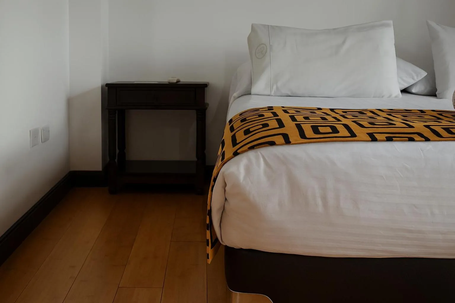 Bed in Mongui Plaza Hotel