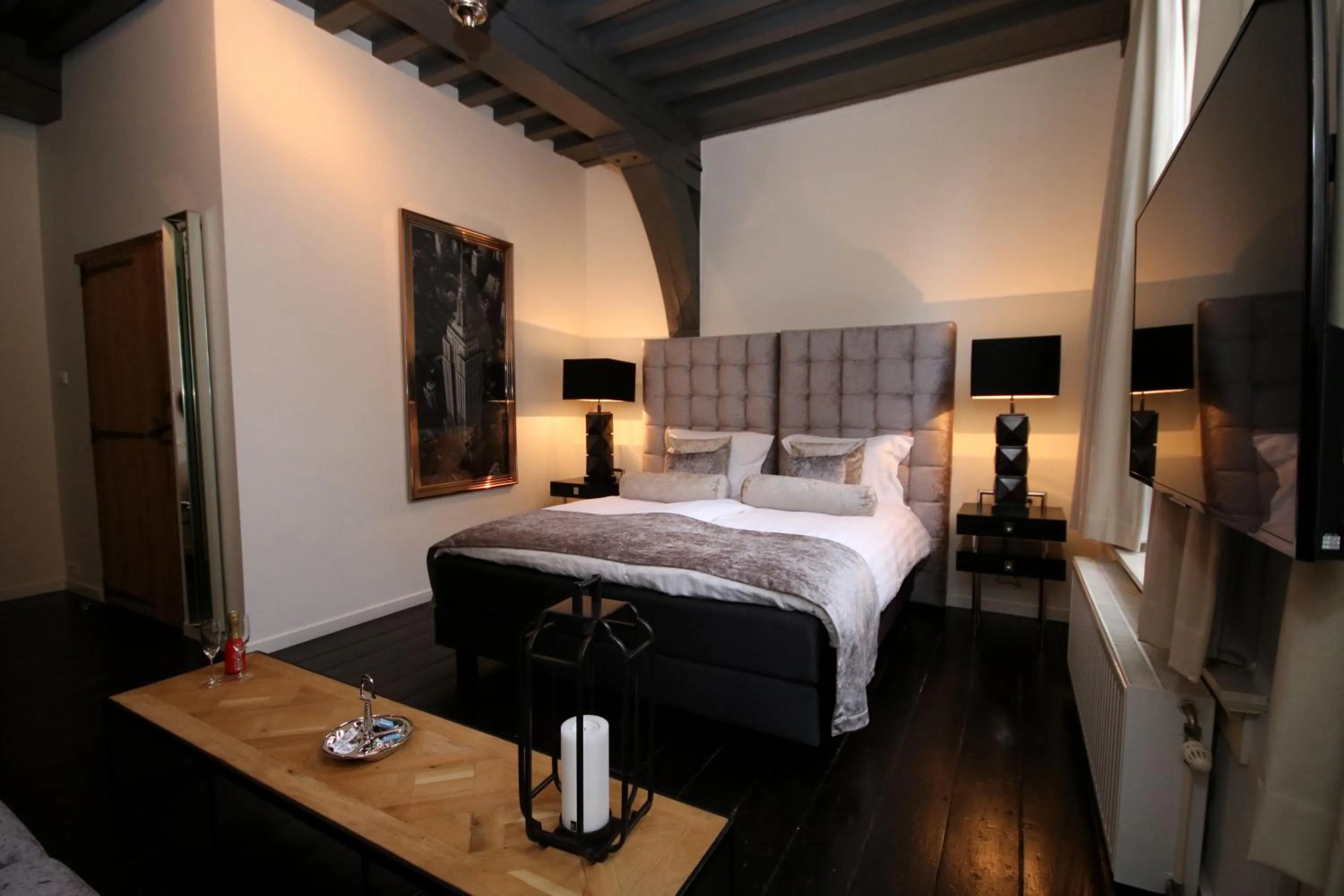 Bed in Boutique Hotel Steenhof Suites - Adults Only