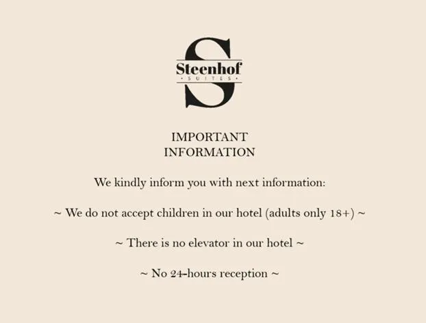 Boutique Hotel Steenhof Suites - Adults Only
