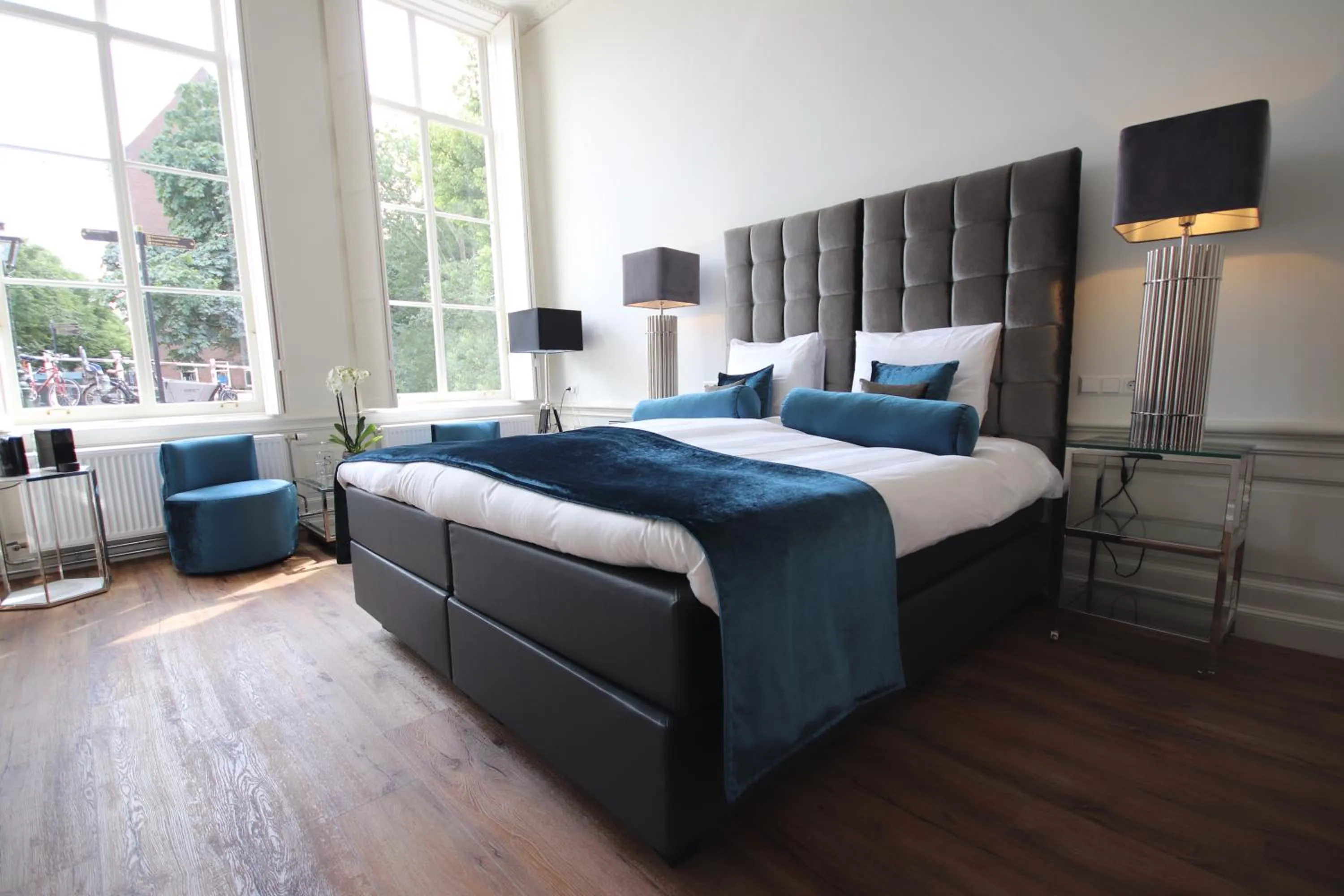 Bedroom, Bed in Boutique Hotel Steenhof Suites - Adults Only