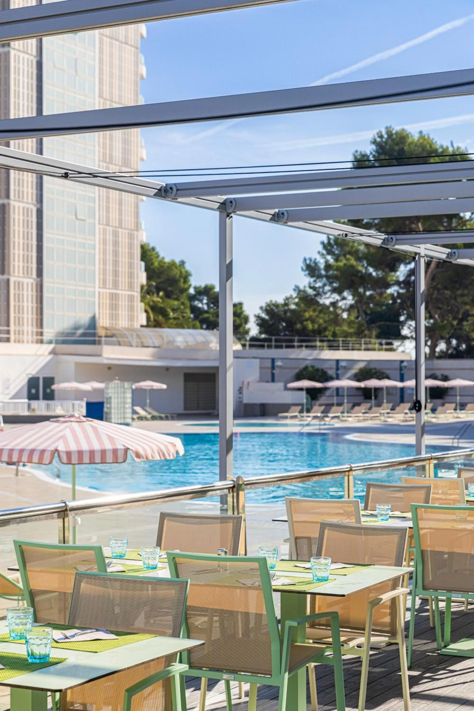 Pool view in Sol Barbados